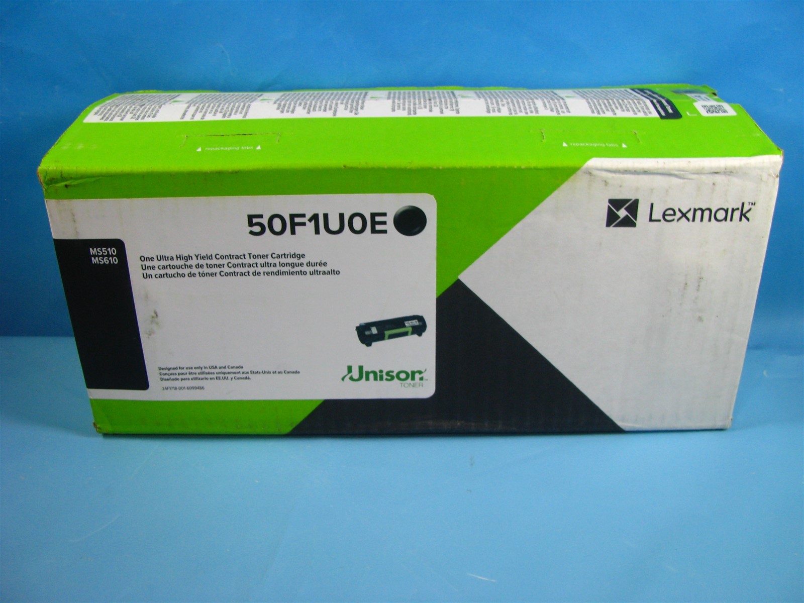 Lexmark 50F1U0E Ultra High Yield Toner Cartridge for MS510 / 610 - 