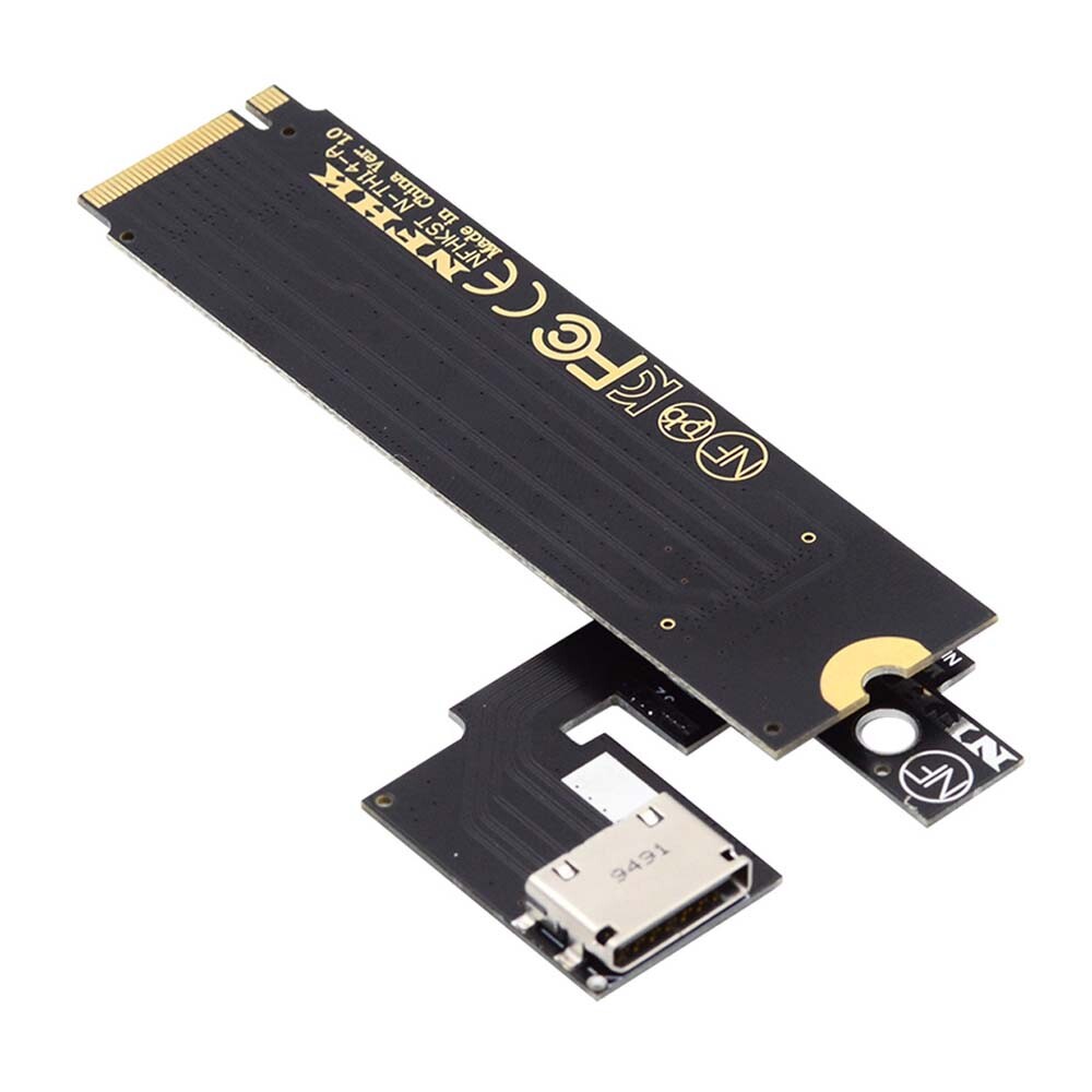 CABLECY PCI-E 3.0 M.2 M-key to Oculink SFF-8612 SFF-8611 Host for ThinkBook 14+