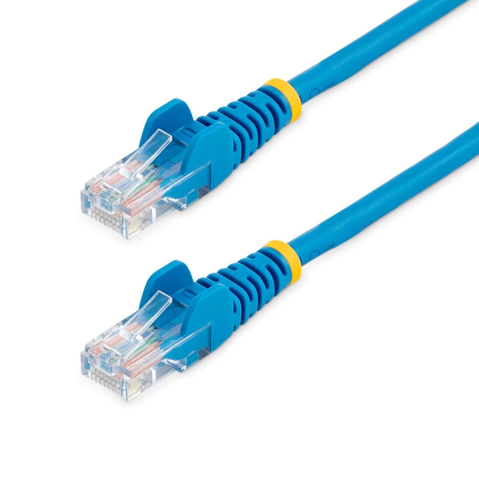 StarTech RJ45PATCH7 7Ft CAT5E Cable Snagless Ethernet Cable RJ45 PoE Ready Blue