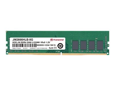 Transcend JetRAM DDR4 Module 8GB DIMM 8GB DDR4 2666MHz JM2666HLG-8G