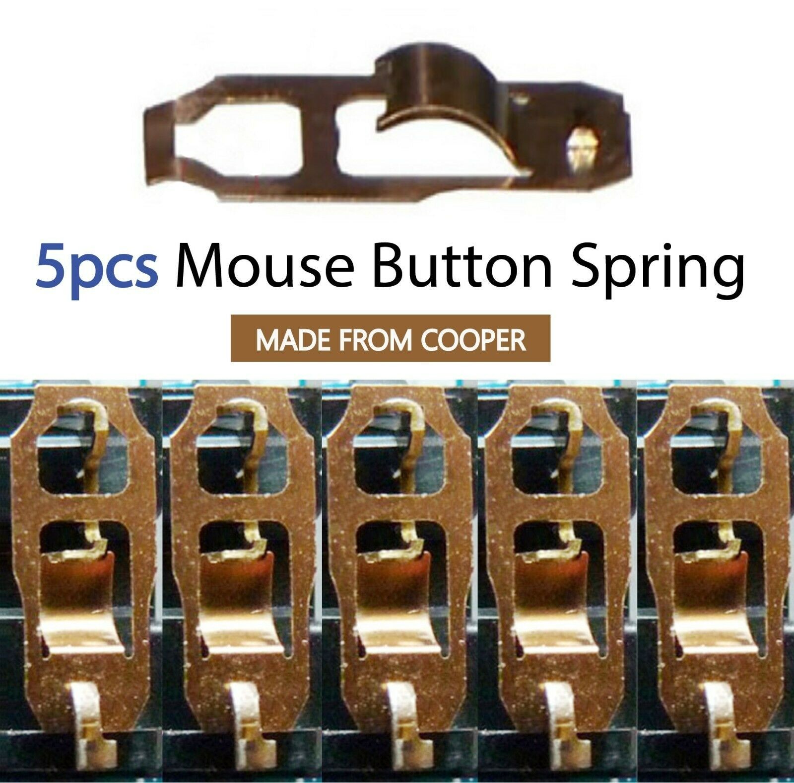5 spring fix double click for Logitech MX1000 MediaPlay Cordless V500 mouse