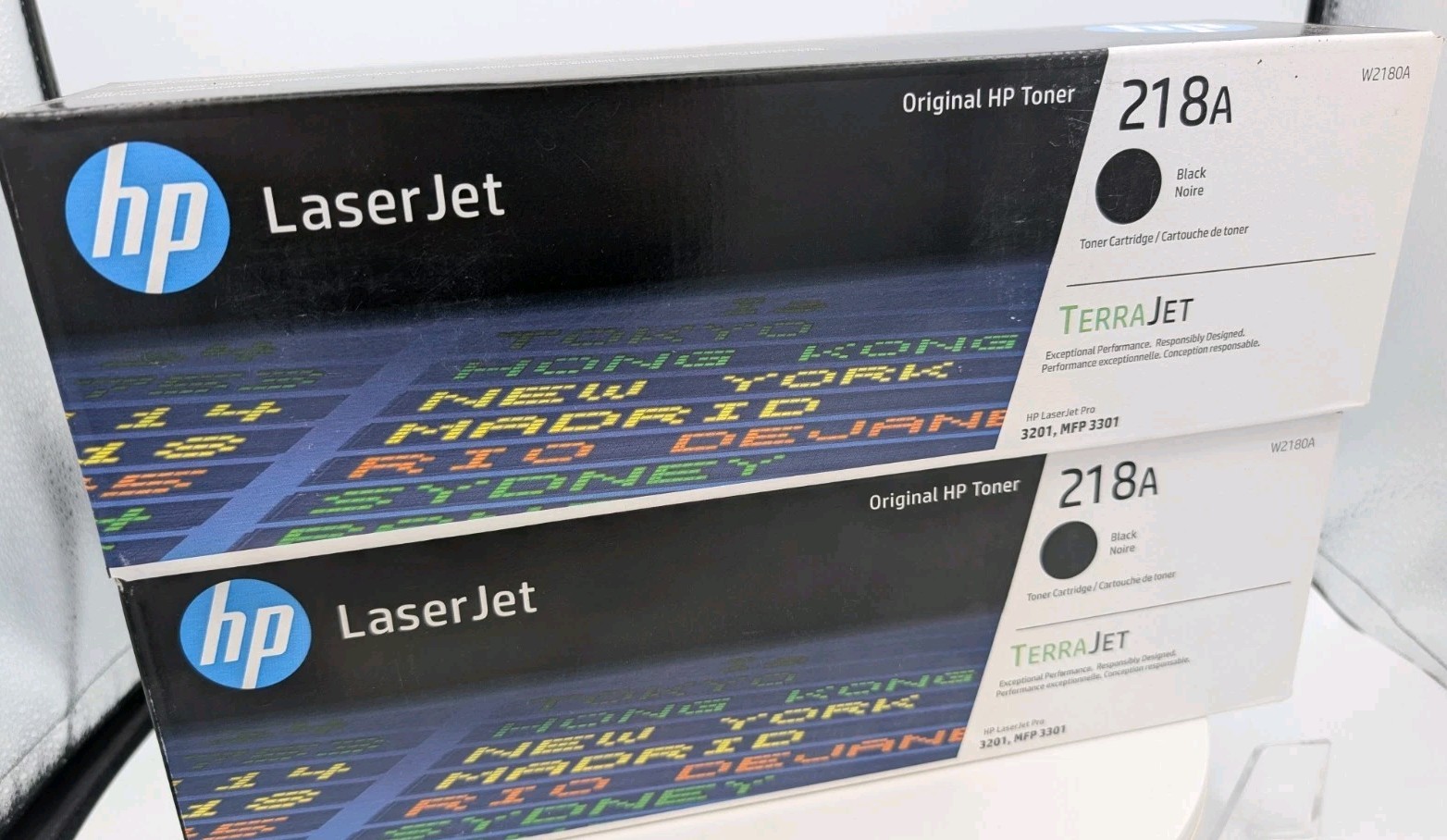 HP 218A Black Standard Yield Genuine Toner Cartridge 2 Pack  (W2180A)