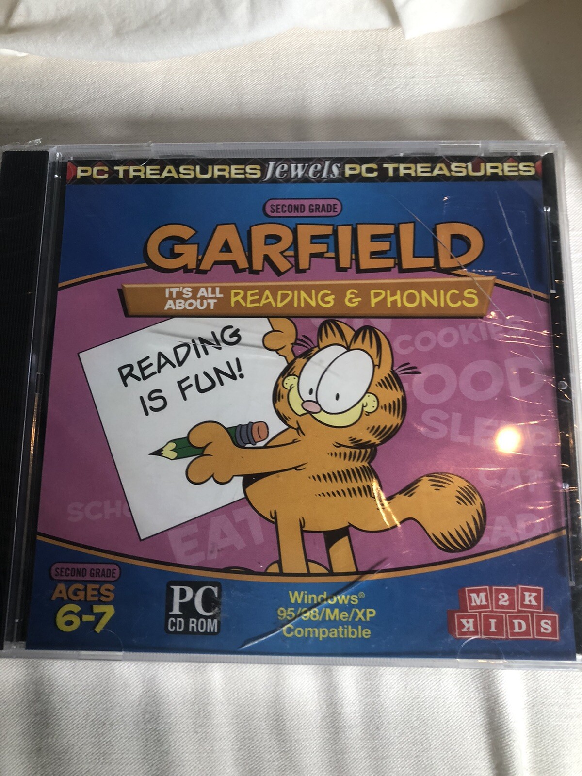 Garfield It’s All About Reading & Phonics - Ages 6-7 - CD-ROM - BRAND NEW - 1