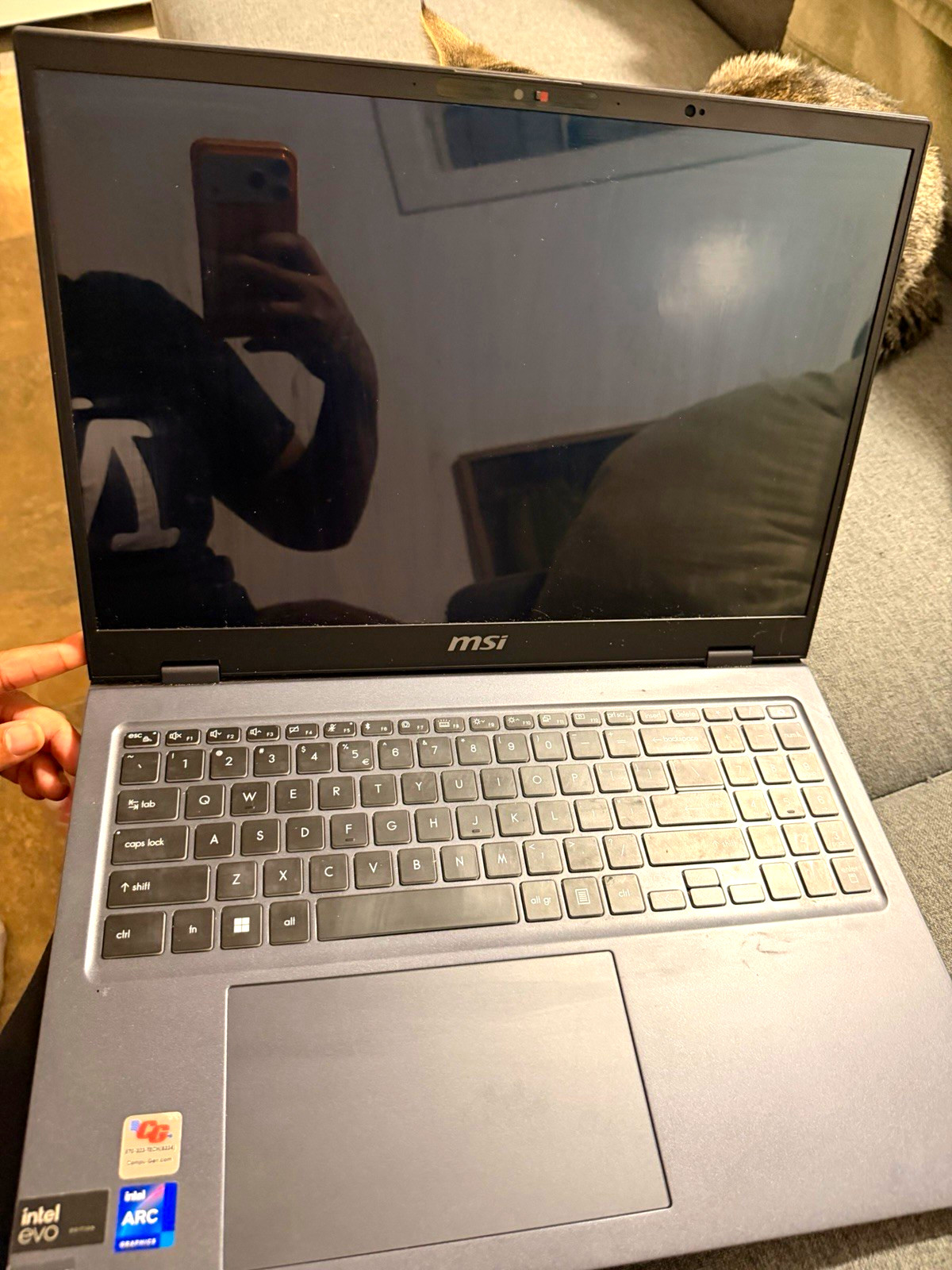 MSI Prestige 16 AI Evo B1MG 16" Ultra 7 155H 32GB 1.86TB SSD Arc Win11 Pro
