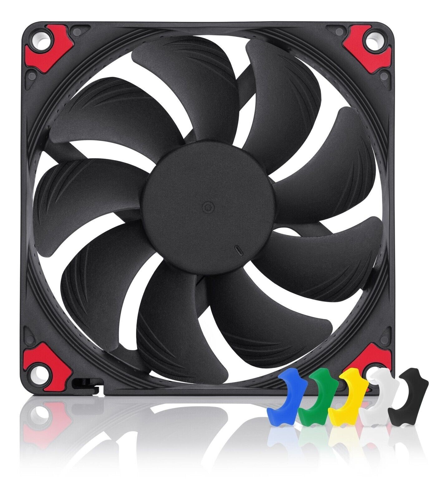 Noctua NF-A9x14 HS-PWM chromax.Black.swap 92mm Anti-Vibration PWM 4-Pin Case Fan