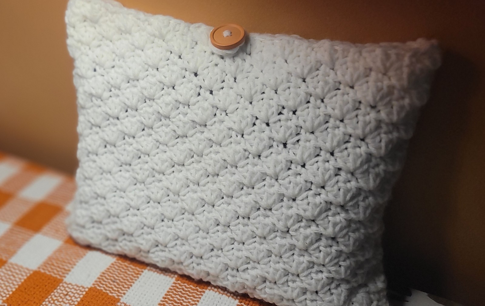 Crochet Laptop Book Cover Case Sleeve Pouch