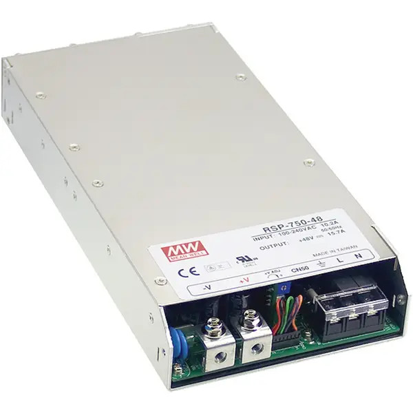 MEAN WELL RSP-750-48 Switching Power Supply. 48V/DC 15.7A 753.6W