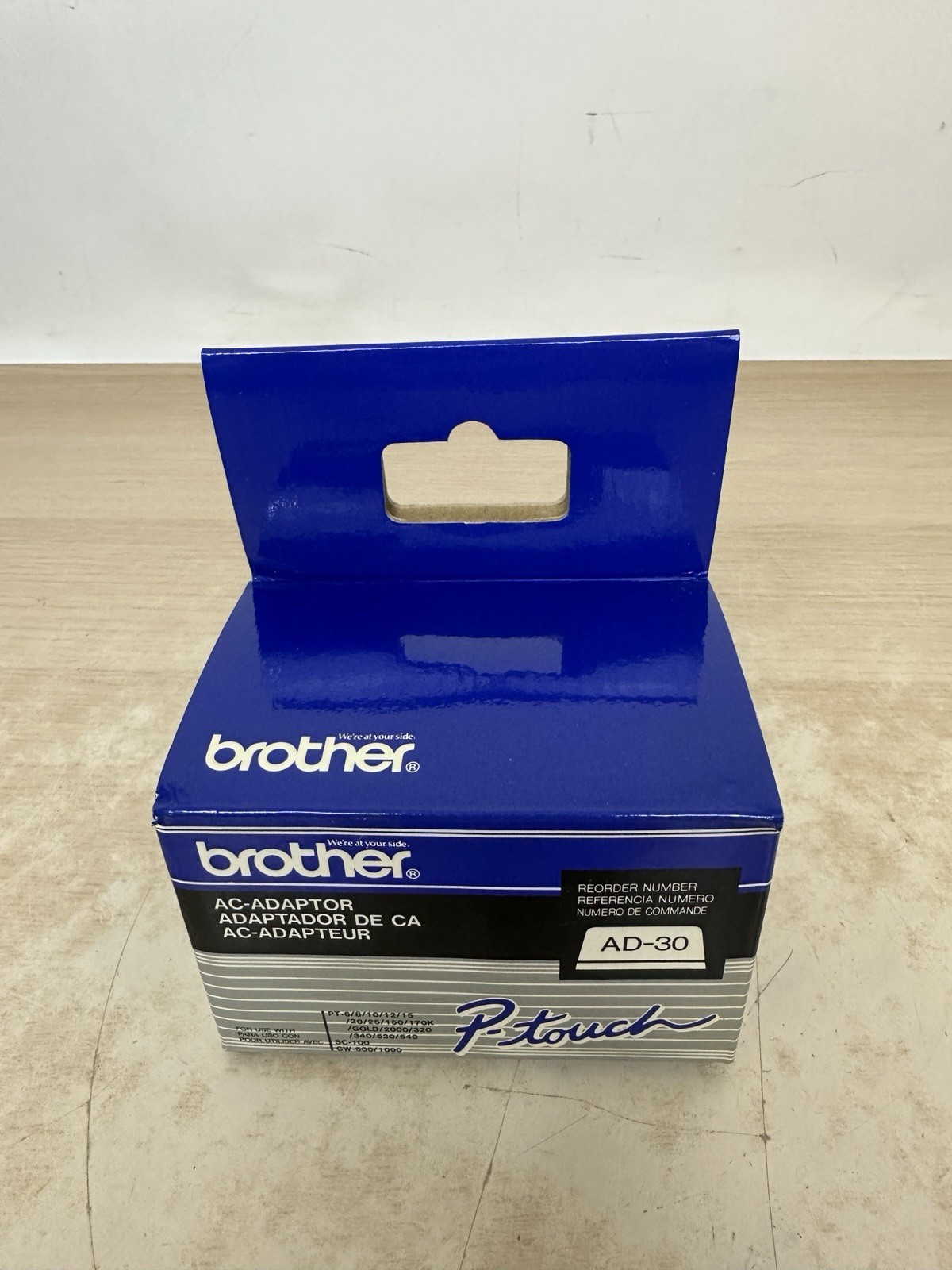 Brother AC-Adaptor, Plug-in  Power Supply For Personal Lettering Machine,  AD-30