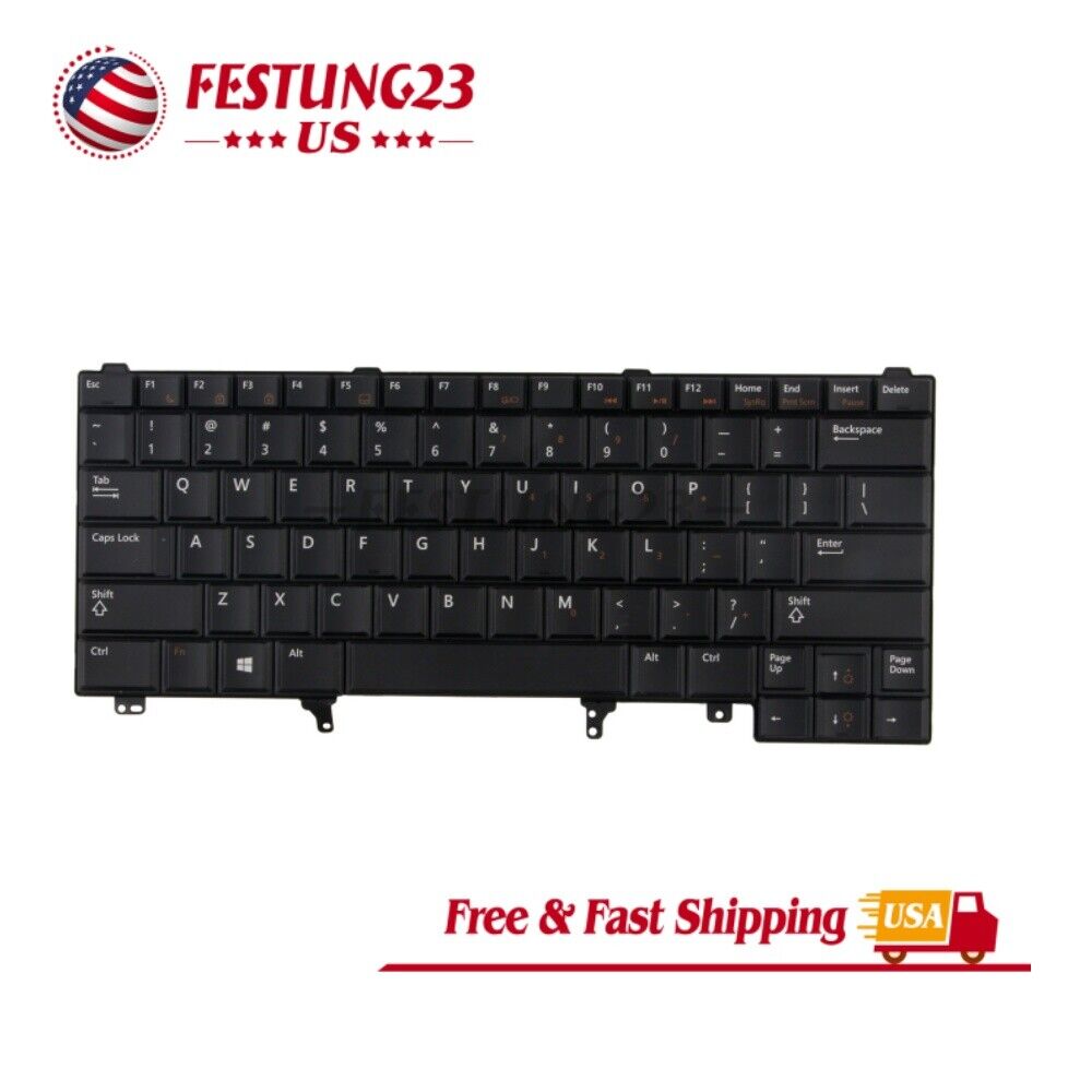 Genuine US Keyboard for Dell Latitude E5420 E5430 E6220 E6320 E6330 E6420 E6440