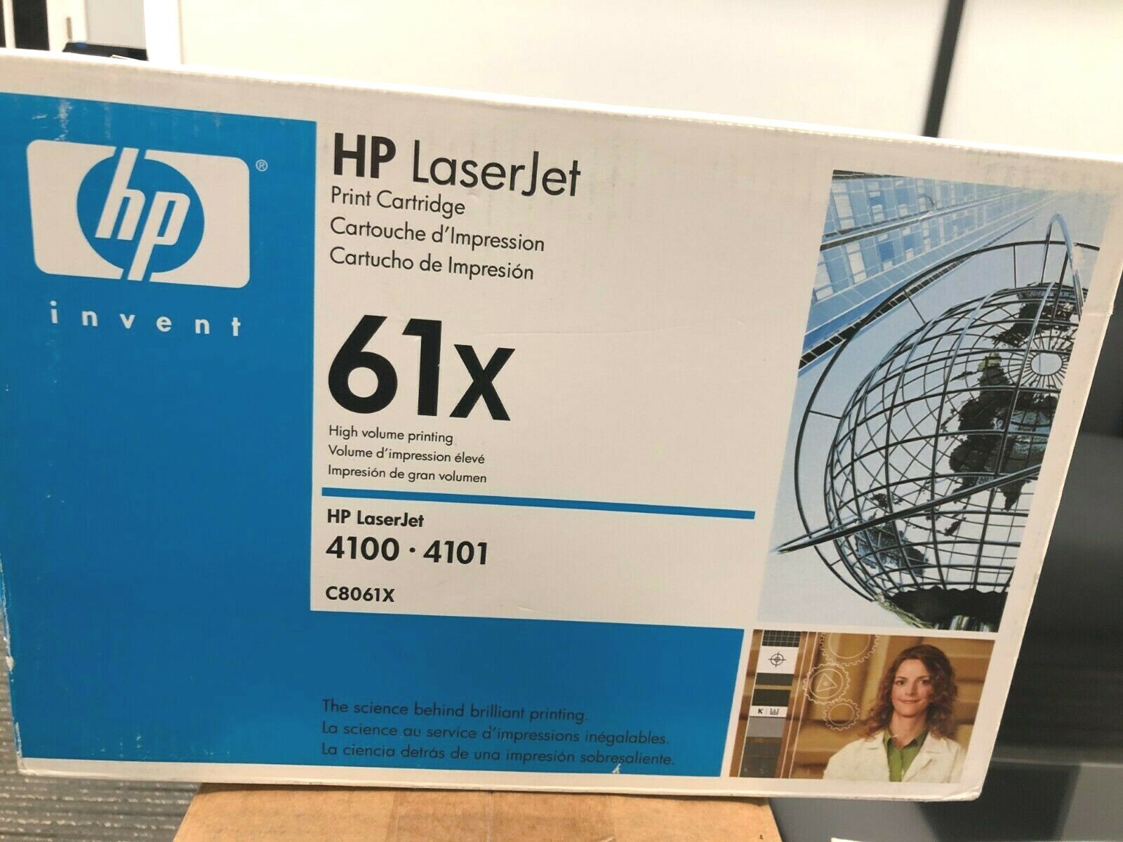 HP C8061X Black Print Cartridge HP LaserJet 4100 , 4100DN