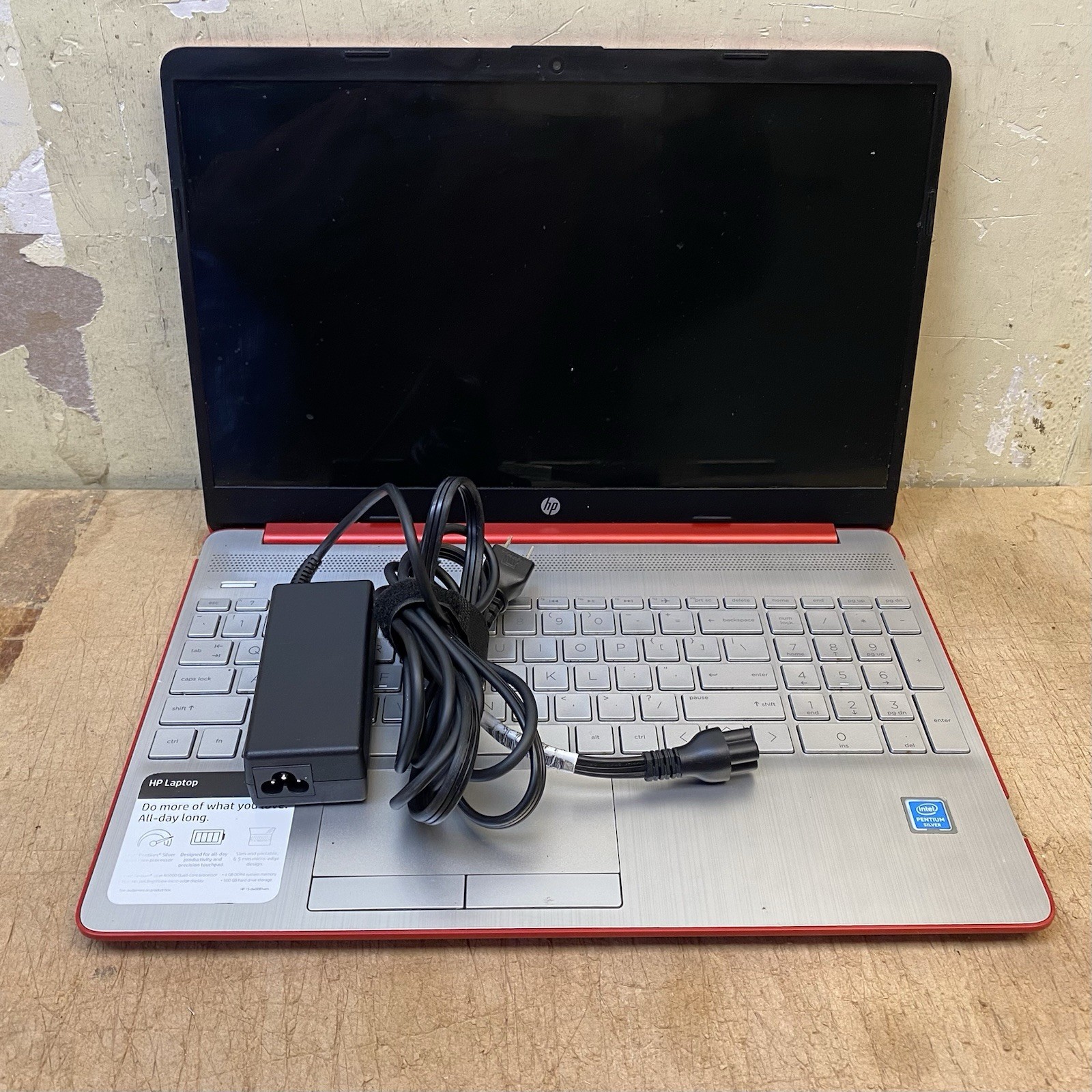 Hp Laptop 15-dw008xwm READ