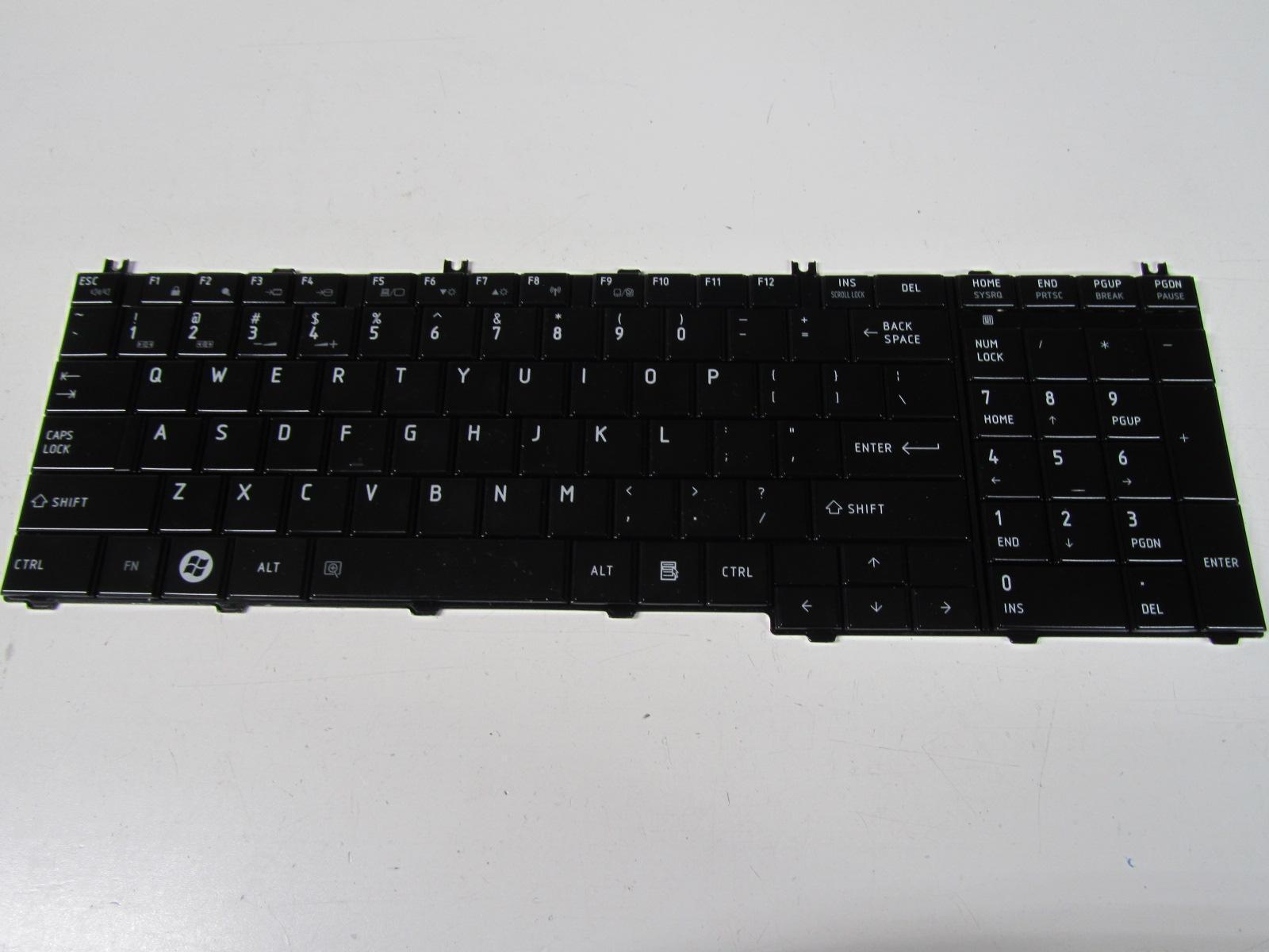 Genuine Toshiba Satellite L650 - Black QWERTY Keyboard * MP-09M83US6920