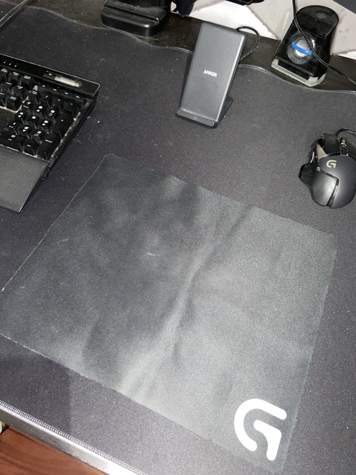 Logitech Black Plain Mouse Soft Pad