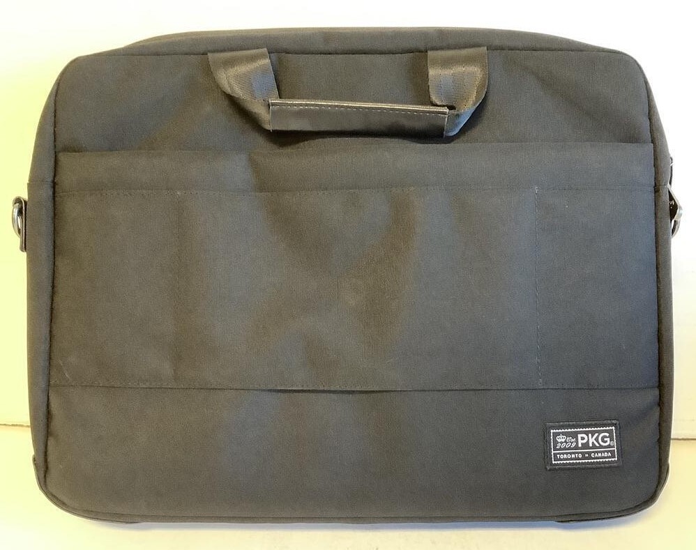 PKG PKG ANNE-BK01BK Black 8L Messenger Bag Case for Up to 16" Laptop