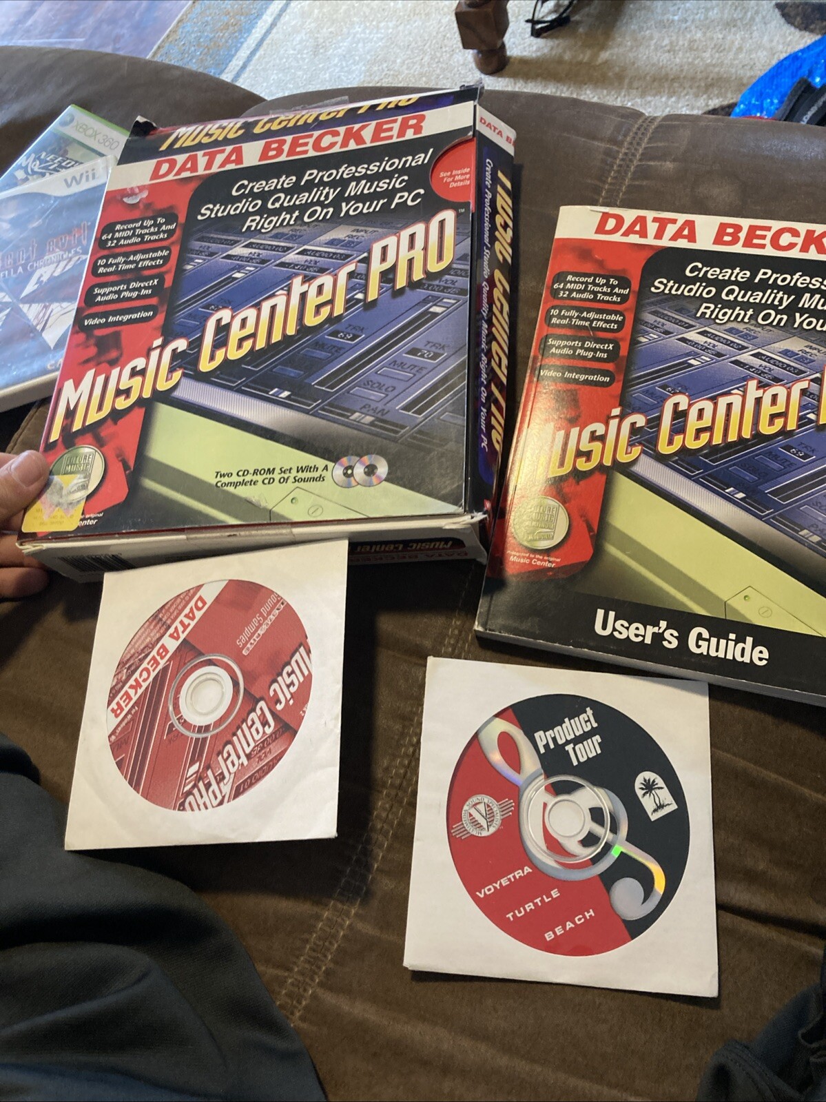 Vintage 2000 Data Becker Music Center Pro Software, Complete/Win 95/EUC