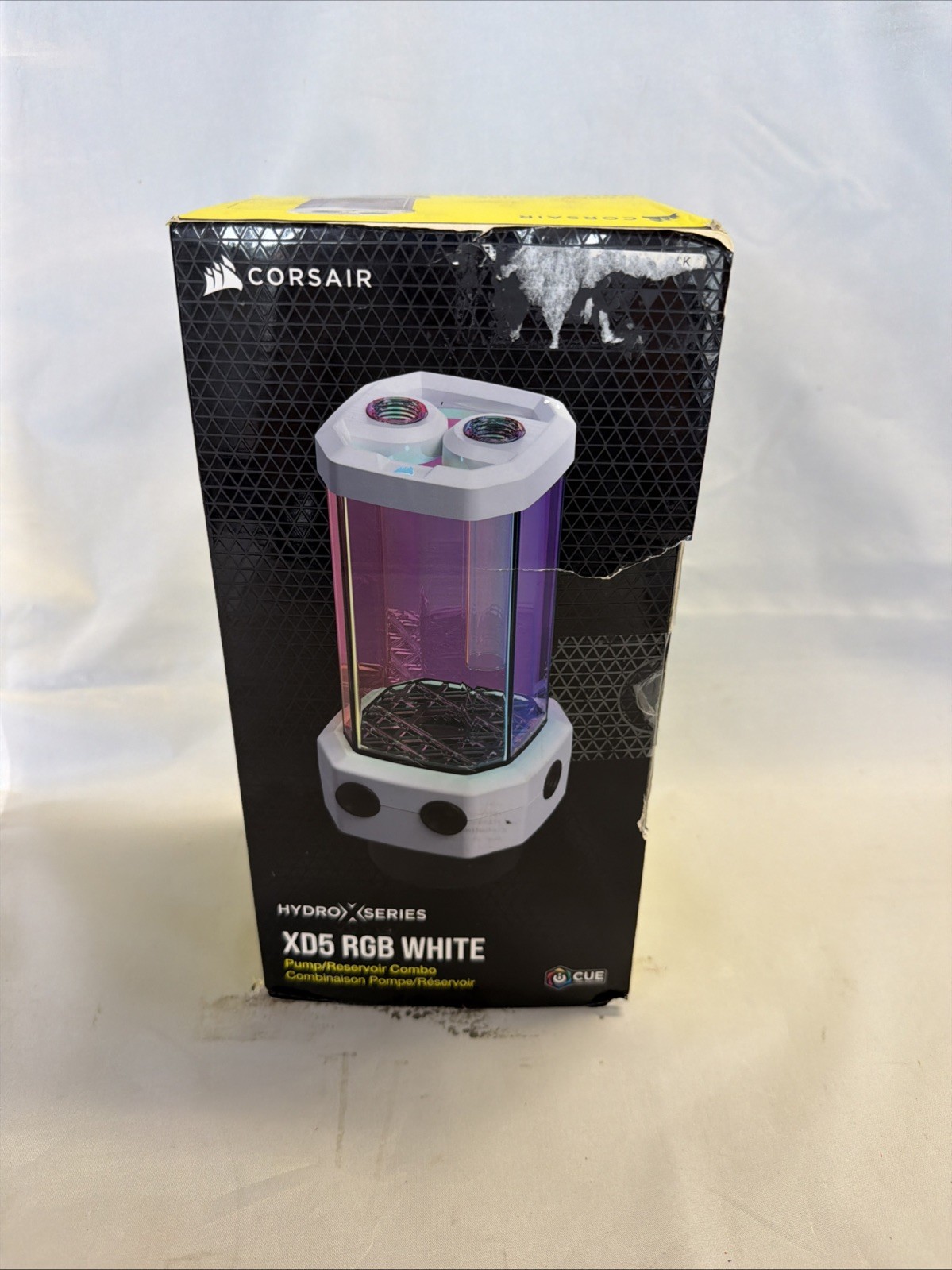Corsair XD5 RGB White Hydro X Series Pump Reservoir Combo CX-9040007-WW