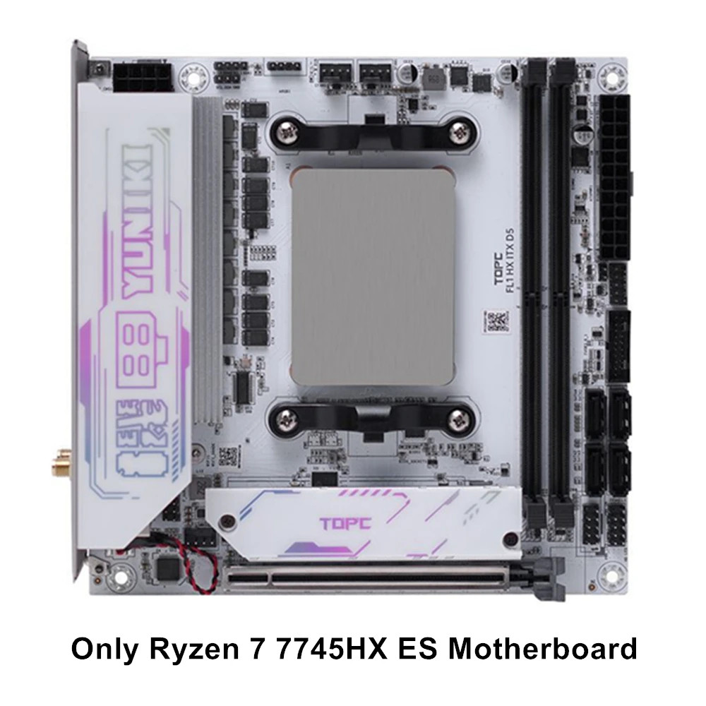 AMD Mini-ITX NAS Motherboard Ryzen 9 7945HX / 7845HX/ R7 7745HX Home Server PC