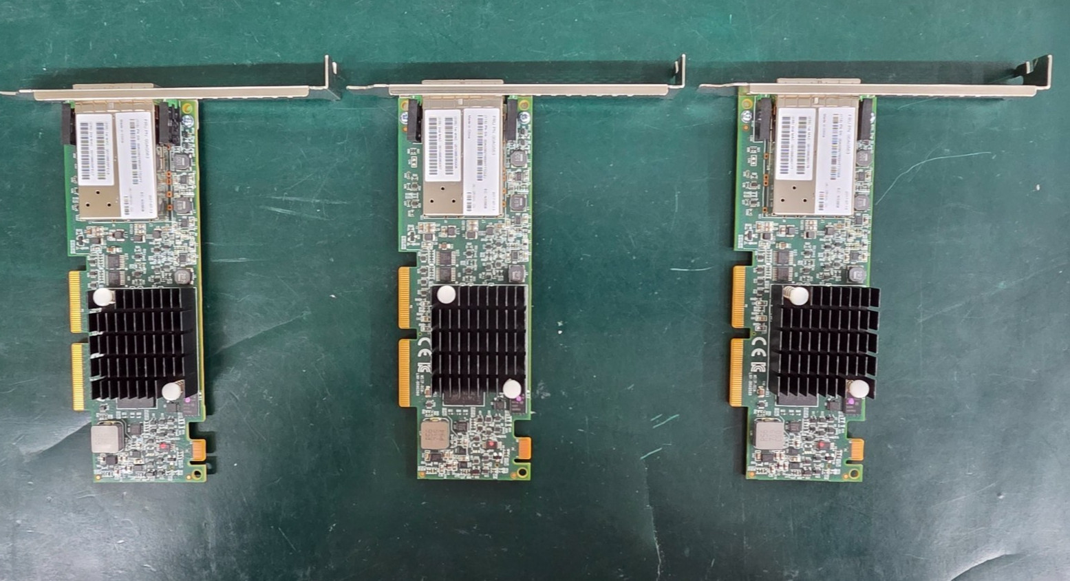 Lot of 3 Lenovo Emulex VFA5.2 ML2 2-Port 10GbE SFP+ PCIe Net card P/N: 00AG563