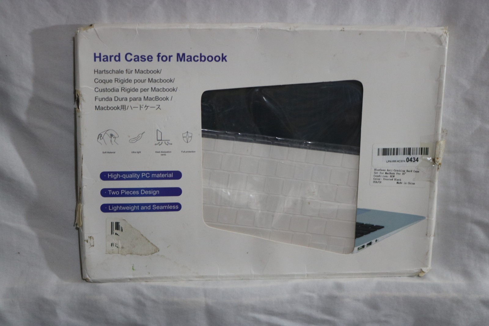 Hardshell Case Mac New Air 13” A2289 Clear Sleek, Form Protection For MacBook