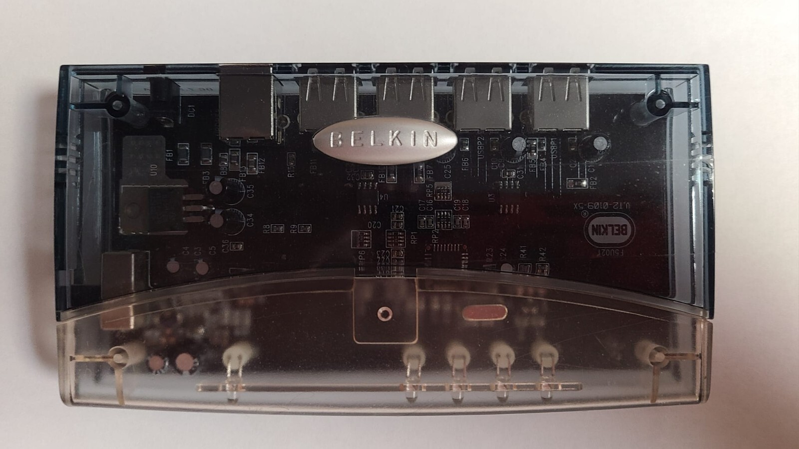 Genuine Belkin (F5U021) External USB 4-Port Hub With UNIT Only SOLD AS IS Parts