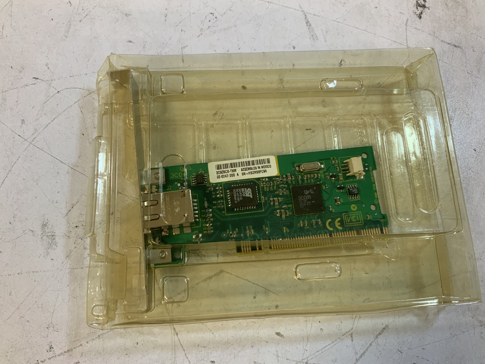 3Com 3C905CX-TXM Single-Port 10/100Mbps PCI Managed Network Adapter Card "P4B"