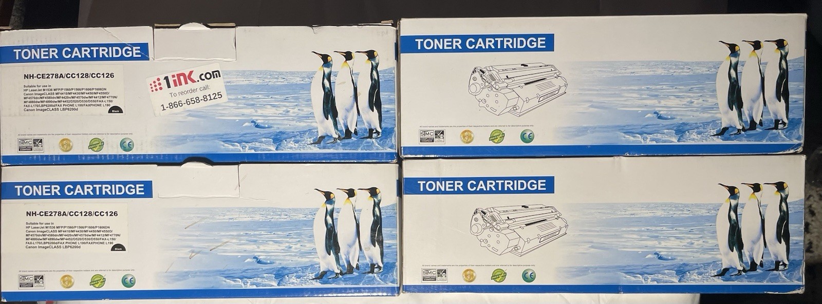 Toner Cartridge Black NHCE278A HP LaserJet Canon ImageClass