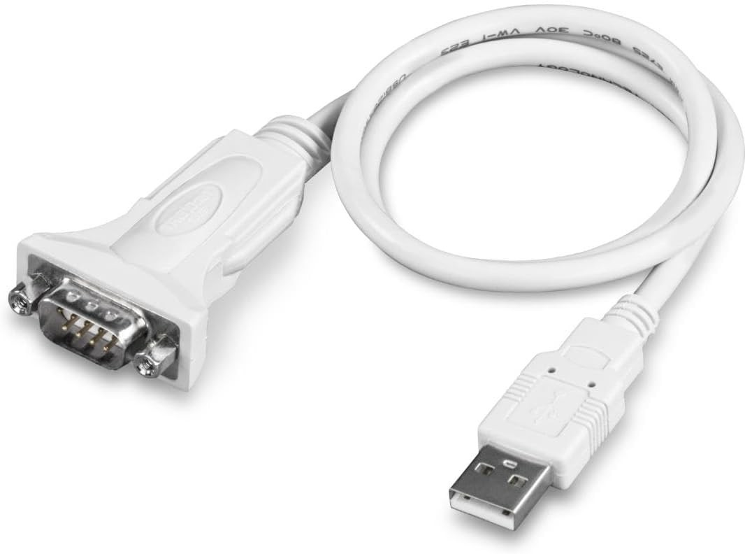 Manhattan USB to Serial Converter Adapter RS232 Port for Windows Devices