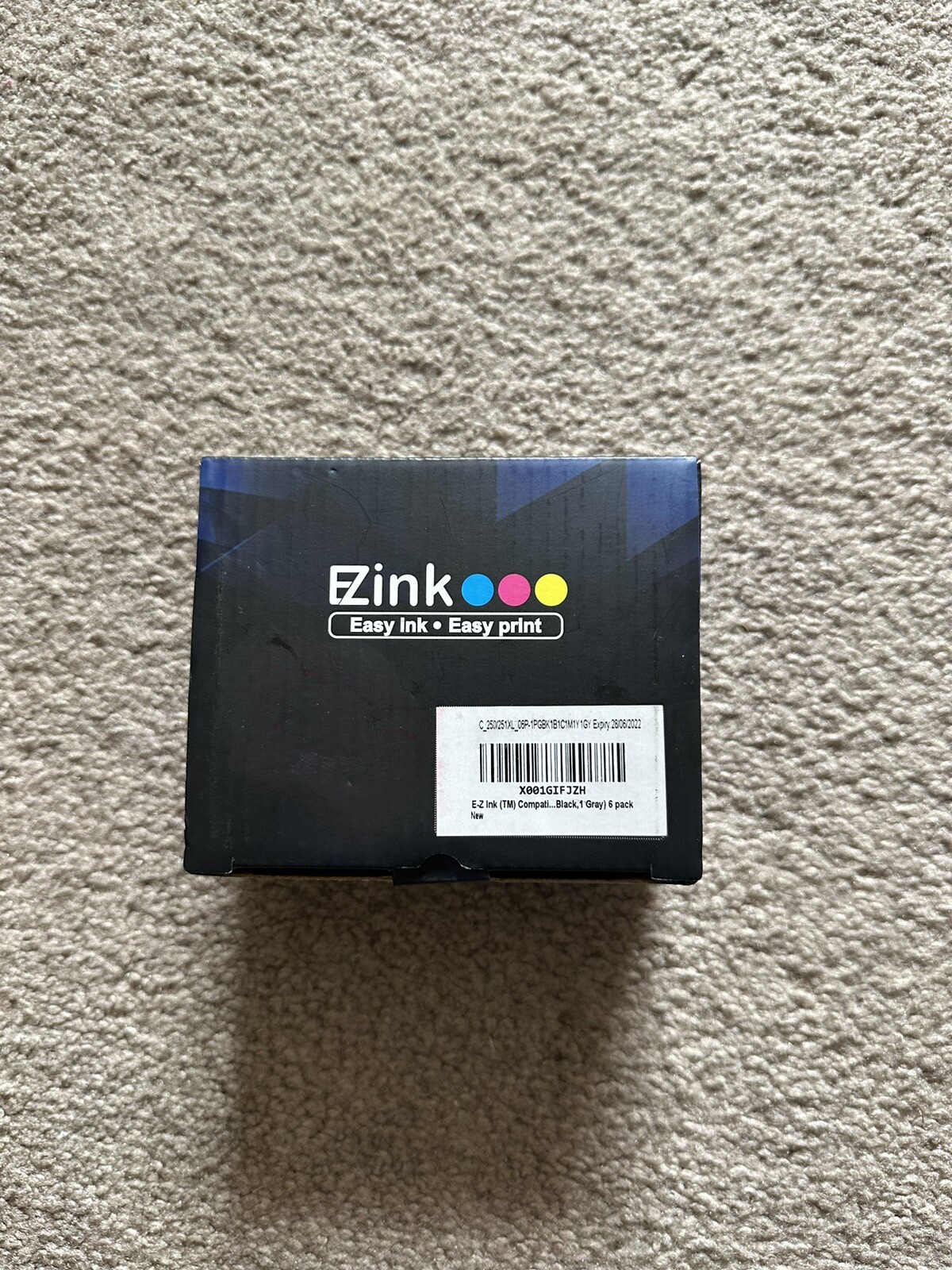 6 Pack EZInk Compatible Ink Cartridges Canon  250XL/251XL New Sealed