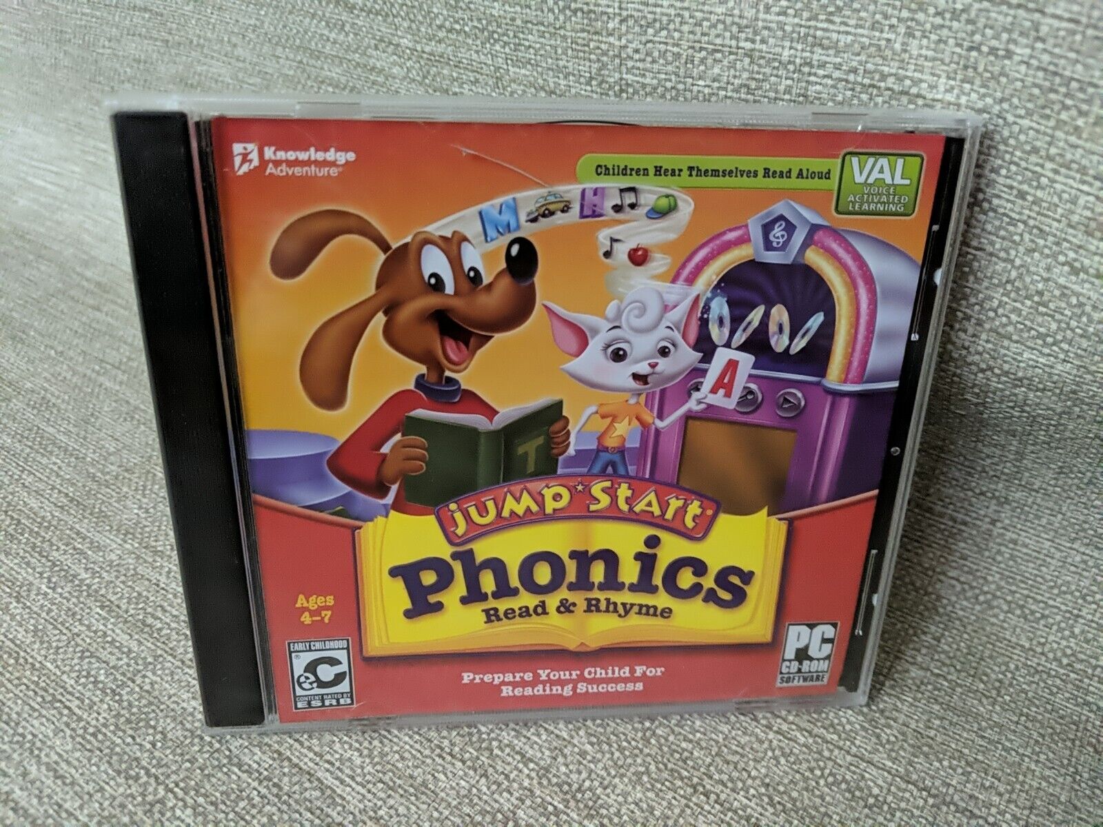 Jump Start Phonics New Read & Rhyme PC CD-ROM Software with Val