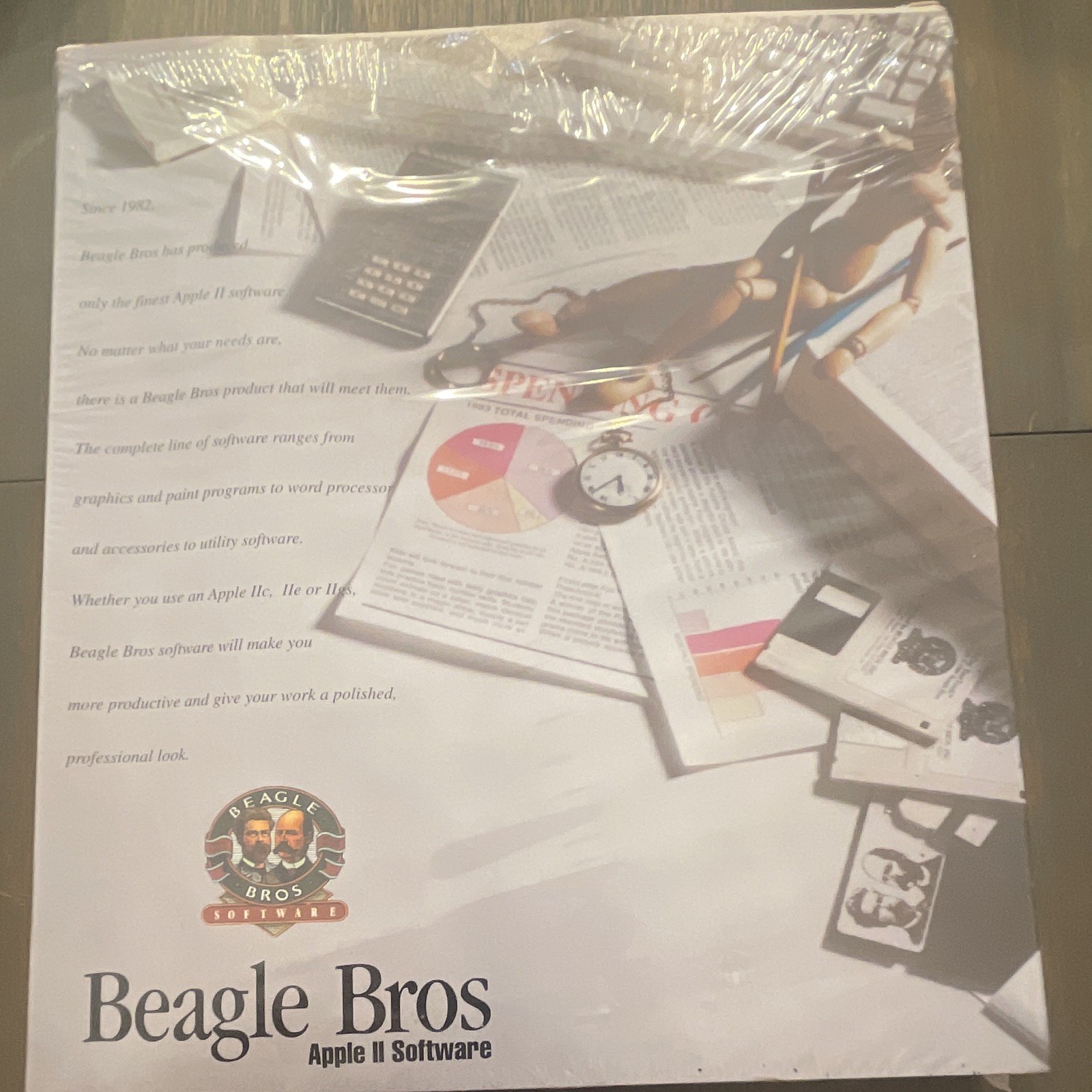 Vintage Beagle Bros Apple II Software Set w/ Disks – Retro Computing