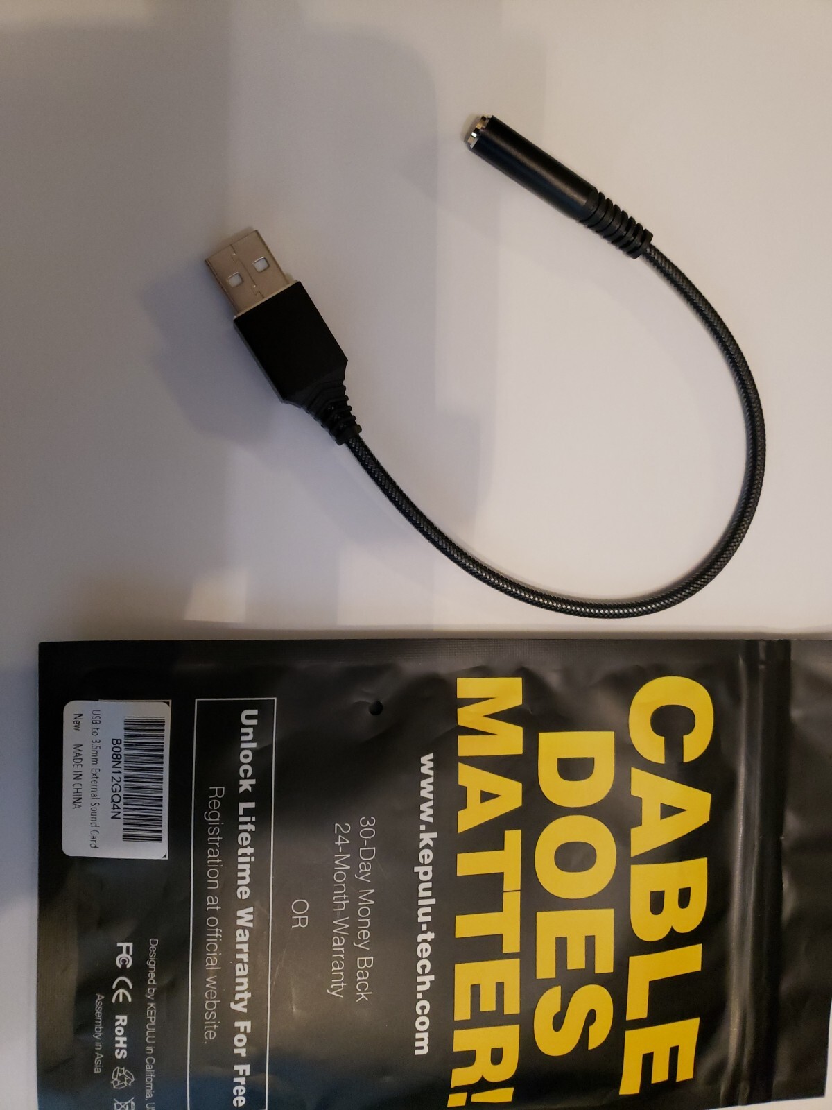 Kepulu USB to 3.5mm female