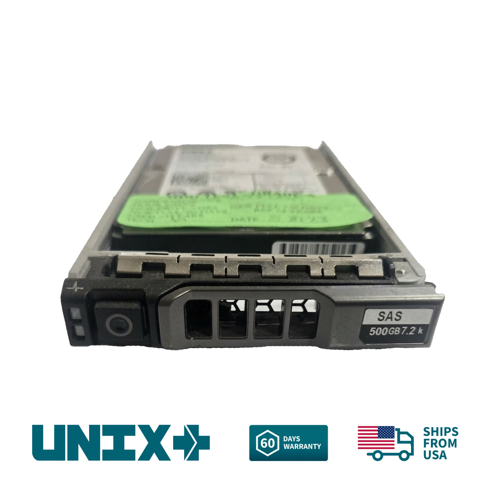 Dell 55RMX 500GB SAS 2.5" 6Gbs 7.2K RPM Hard Disk Drive w/ Caddy for Dell Server