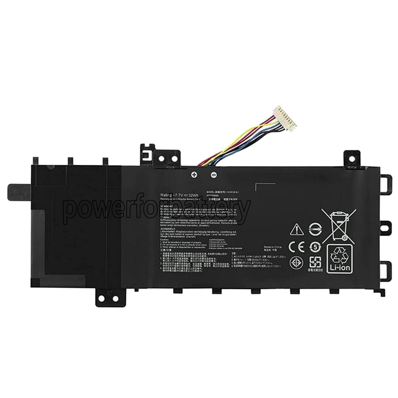7.7V 37Wh C21N1818-1 battery for AS VivoBook F512D (DC14) X512DA-BTS2020RL