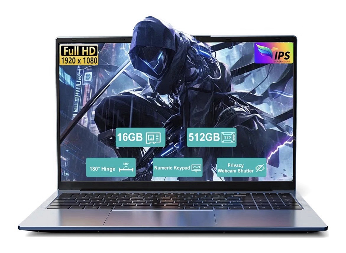 15.6" IPS FHD-Laptop, 16GB RAM 512GB SSD AMD Ryzen 5 ALLEY Resell
