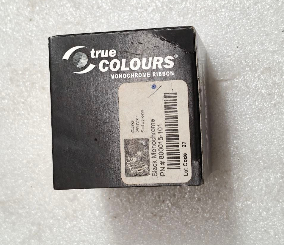 NEW 800015-101 BLACK RIBBON FOR ZEBRA P330I P420I P430I CARD PRINTERS 1000 PRINT