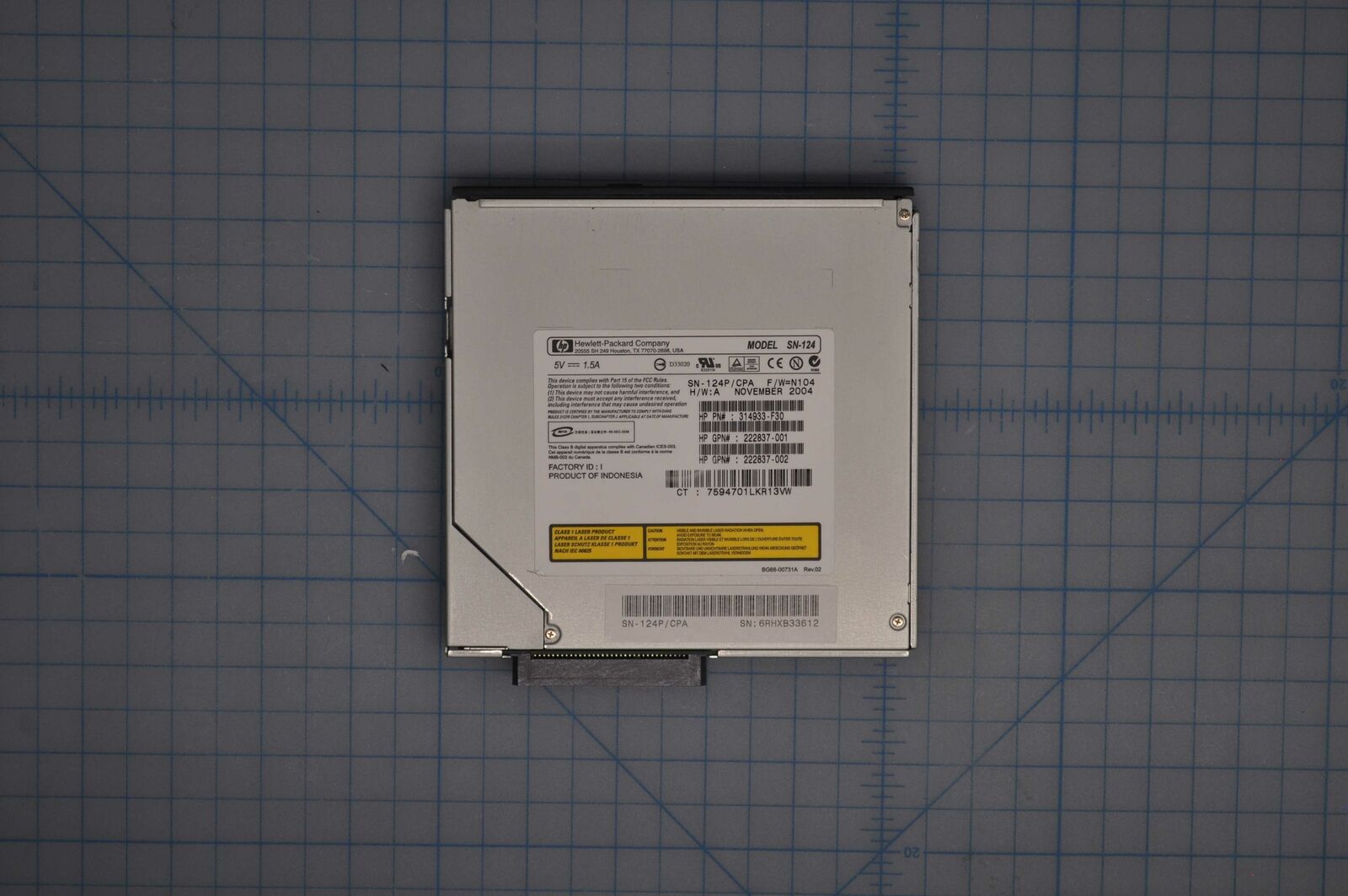 HP Proliant DL360 SlimLine CD-ROM Drive, 314933-F30