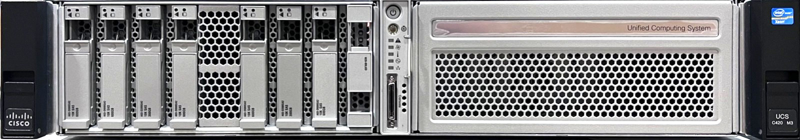 Cisco UCS C420 M3 Server 4x E5-4650 2.7GHz = 24C, 5x 600GB, 10GbE VIC, 9271-8i