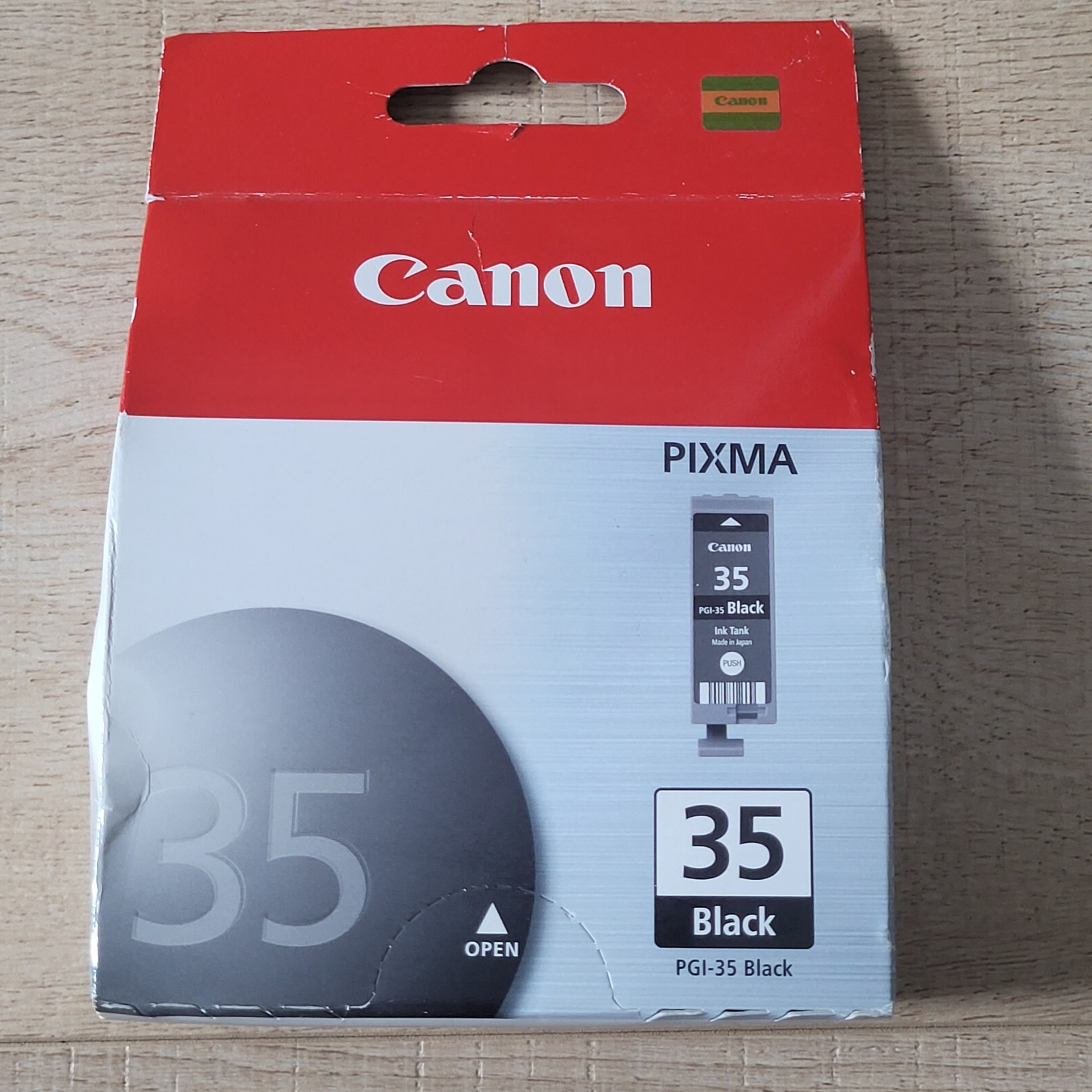 Canon Pixma 35 Black Ink Printer Cartridge PGI-35 Black New in Sealed Box