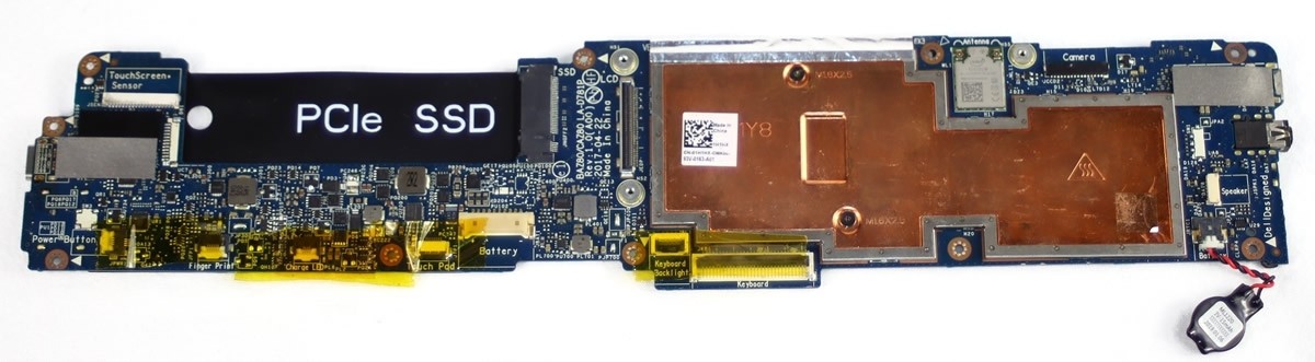 NEW Dell 1H1HX ,XPS 13 9365 Core i5-8200Y Motherboard 8GB RAM