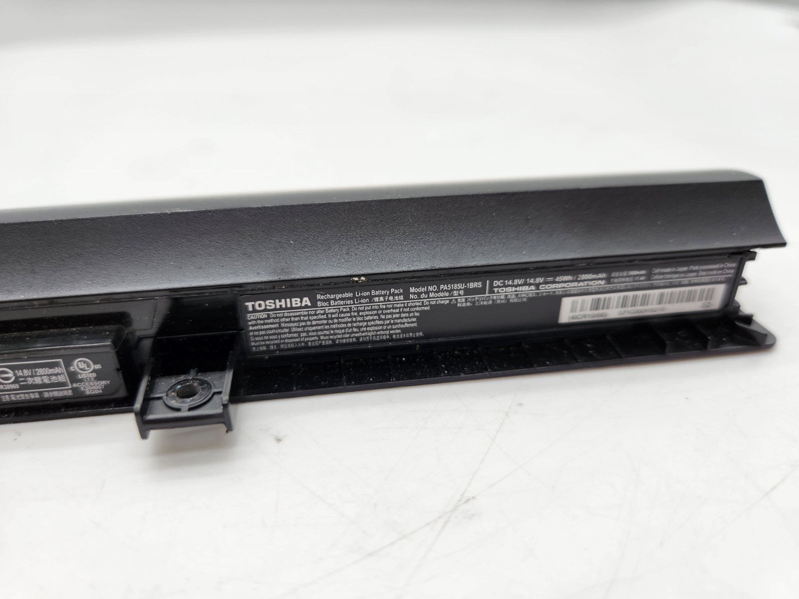 Genuine OEM PA5185U-1BRS battery for Toshiba Satellite C55D Series C55-B 45wh