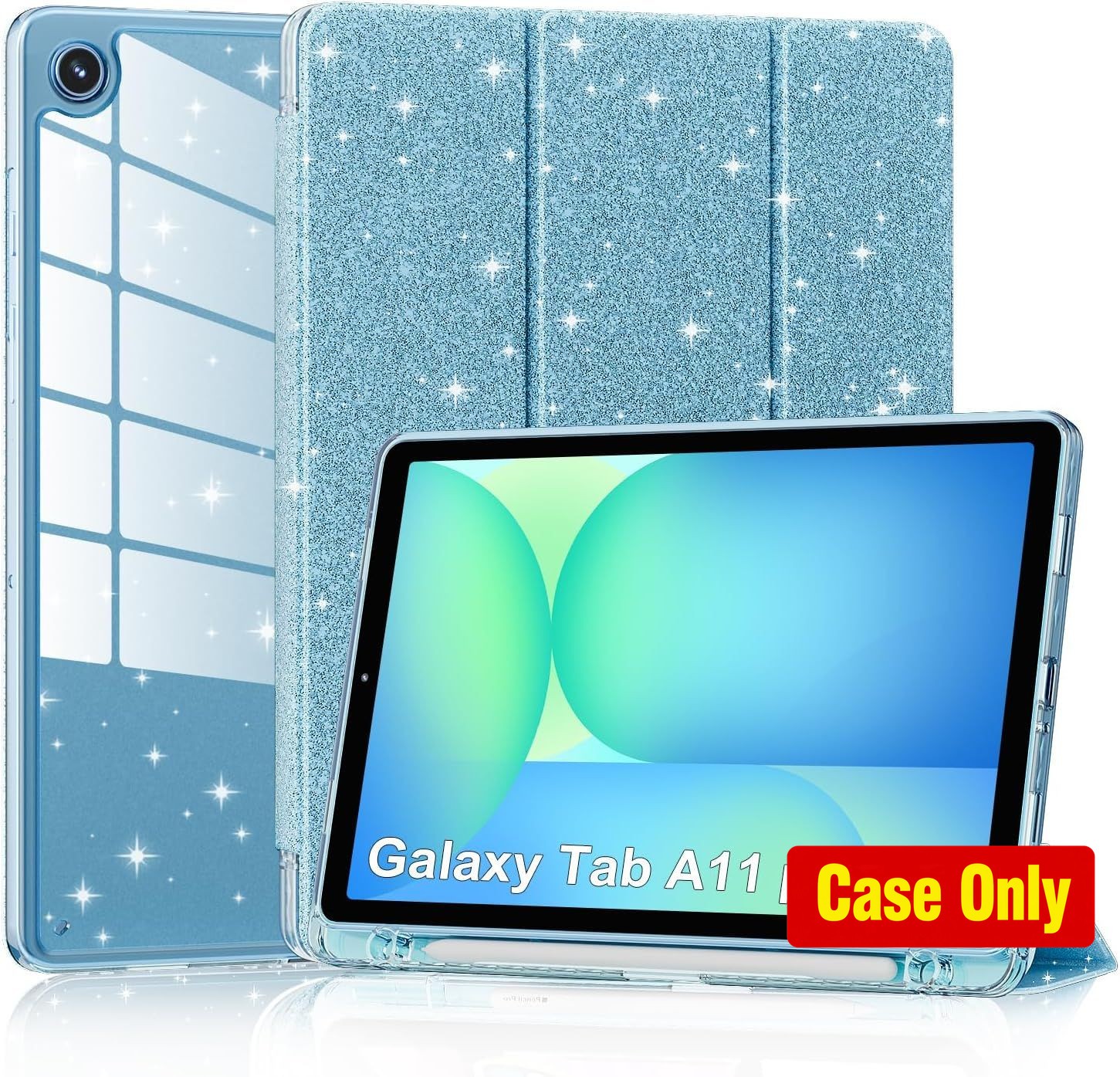 Shockproof Cover Case for 11 Inch Samsung Galaxy Tab A11+/A9+ 2023/2026, Blue