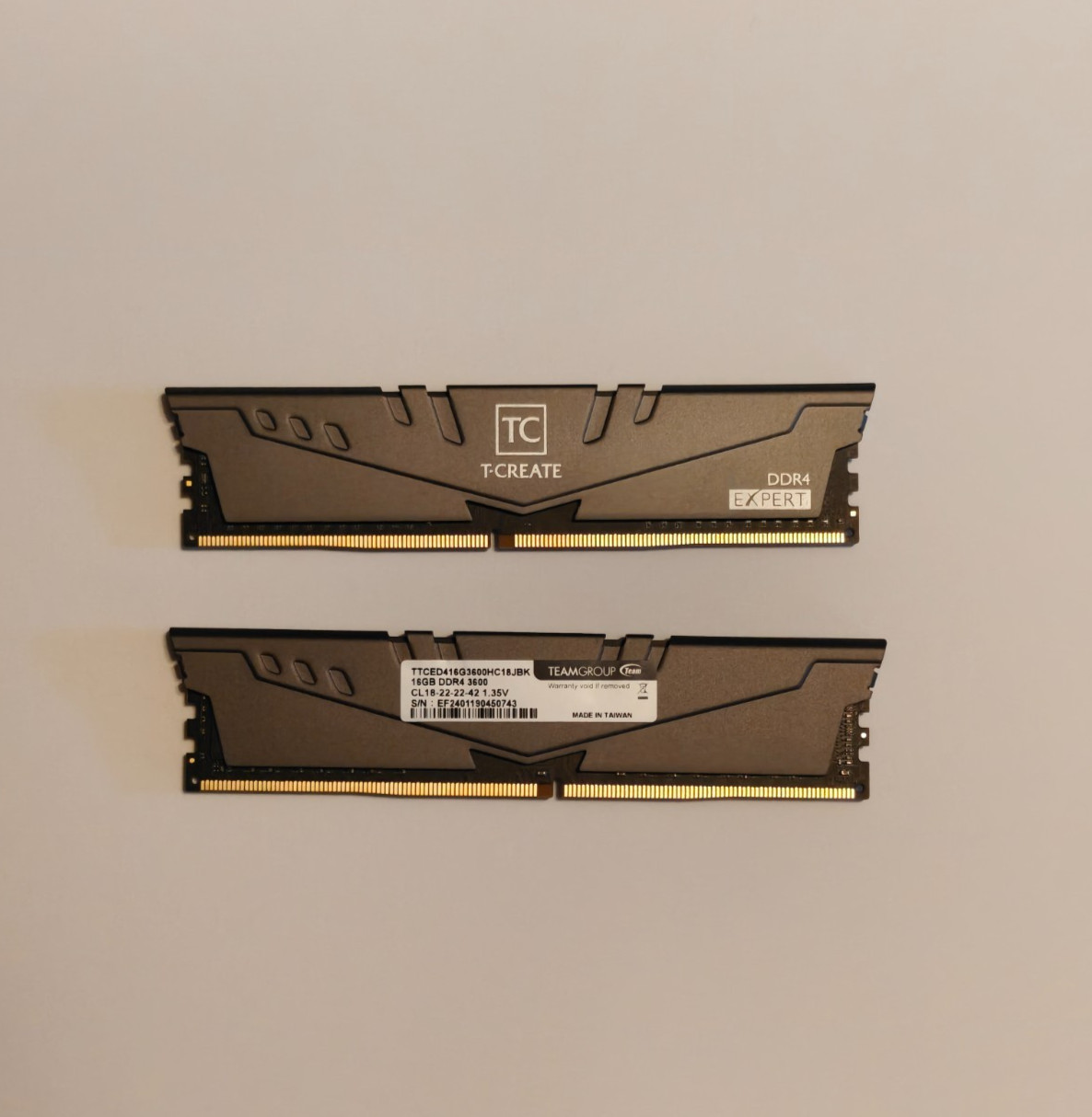 TEAMGROUP T-CREATE EXPERT OC10L 3600MHz 2x 16GB RAM