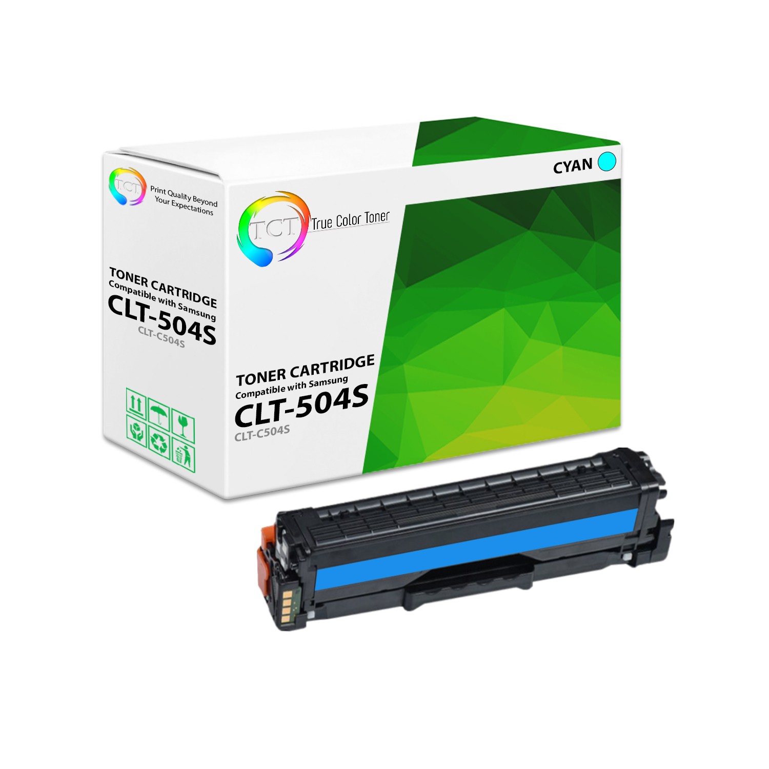 TCT CLT-C504S Cyan Toner Cartridge For Samsung CLP415 CLX4195 printer series