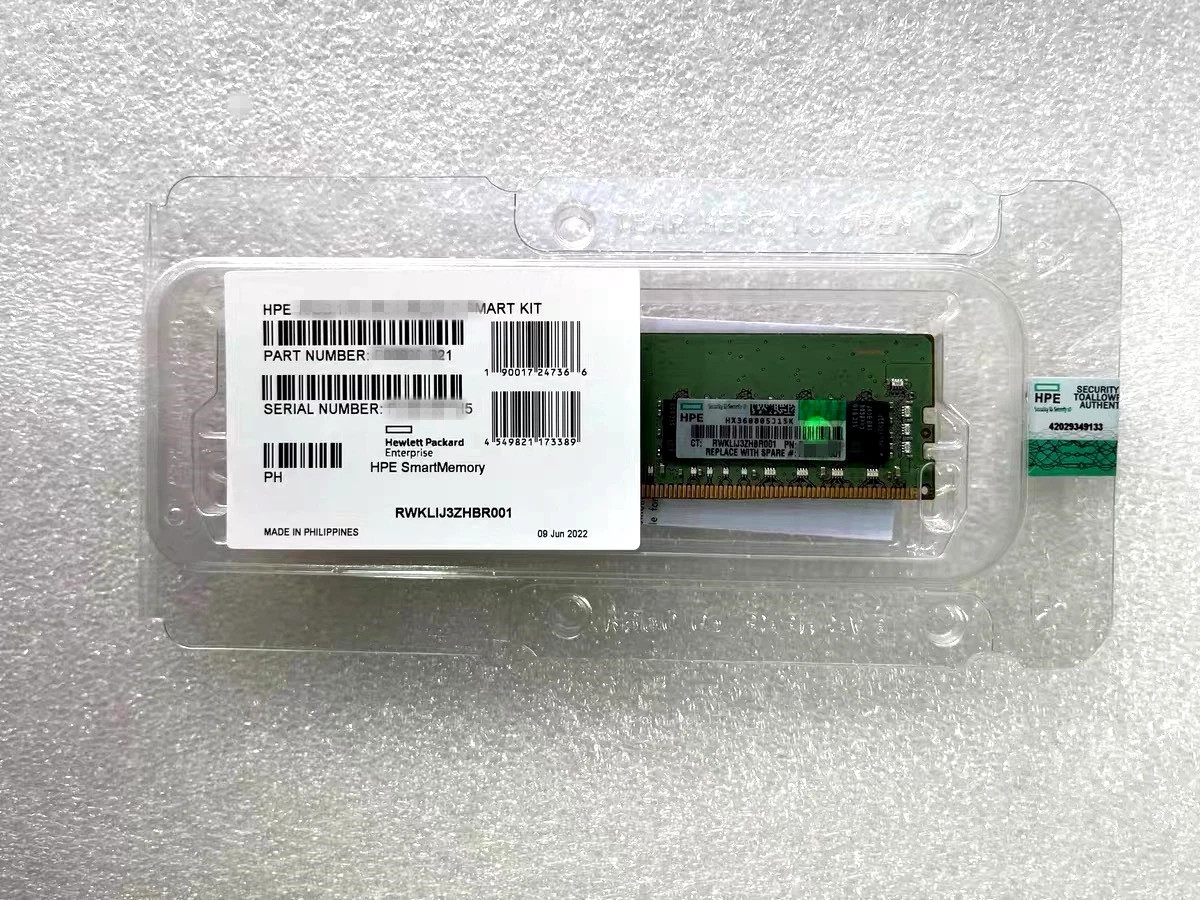 New P06029-B21 P11442-091 HPE 16GB 1Rx4 DDR4 PC4-3200AA ECC Server RAM Memory