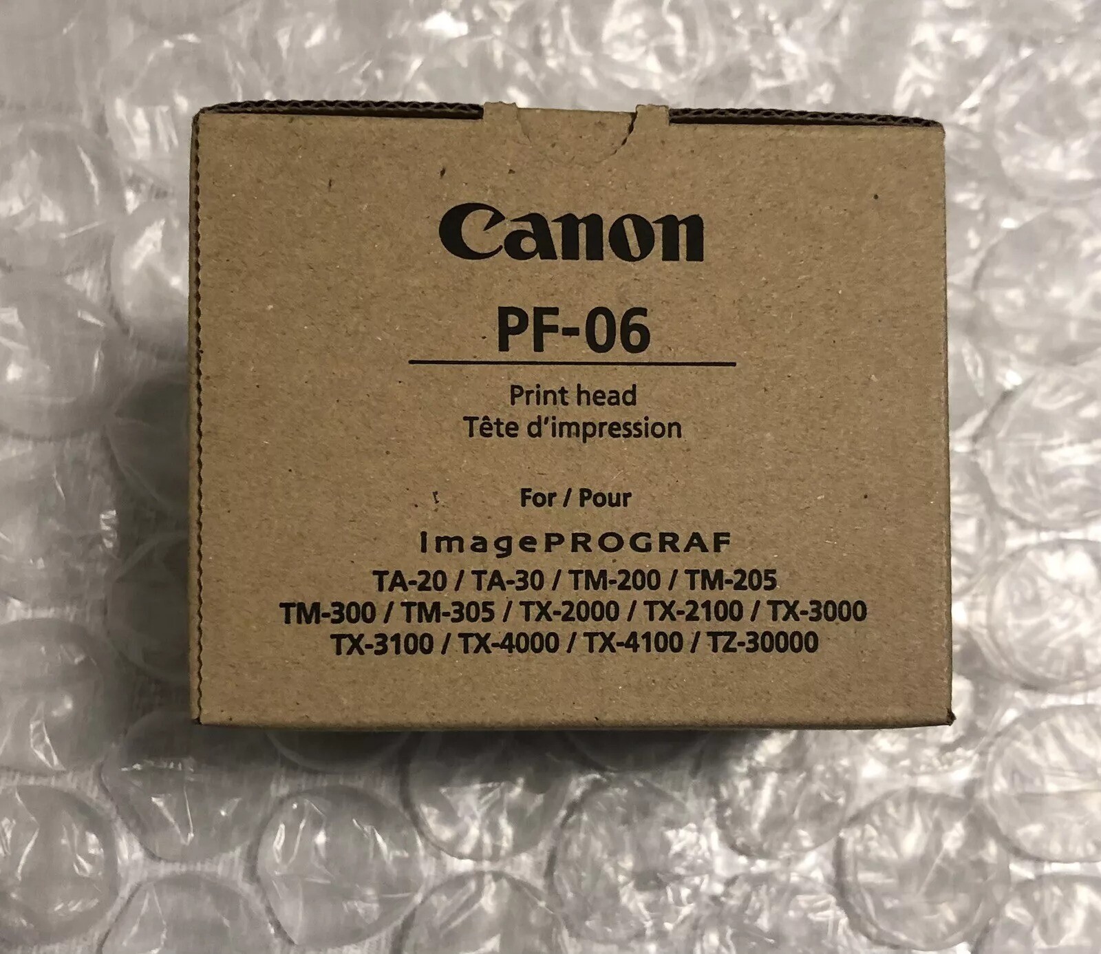 Original PF-06 PrintHead image PROGRAF TA-20 TA-30 TM-200 TM-300 TX-3000 TX-4000