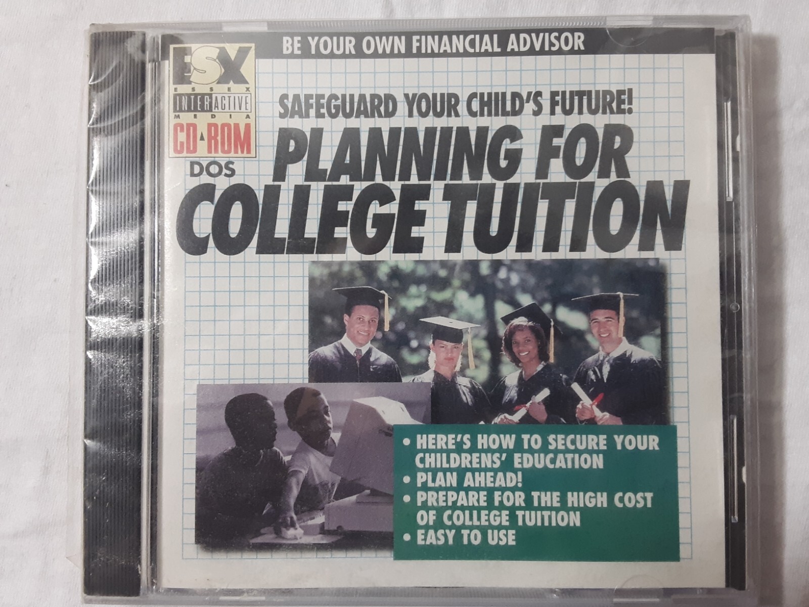 retro 1994 CD-Rom - Planning for College Tuition - Safeguard Your Child's Future