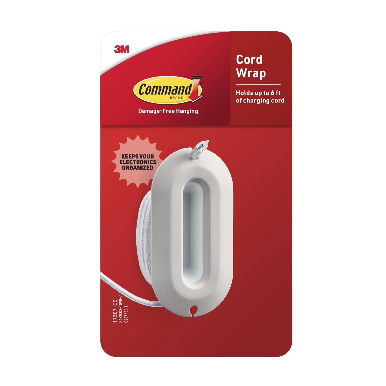Cord Wrap, 2 Units, 4 Medium Strips