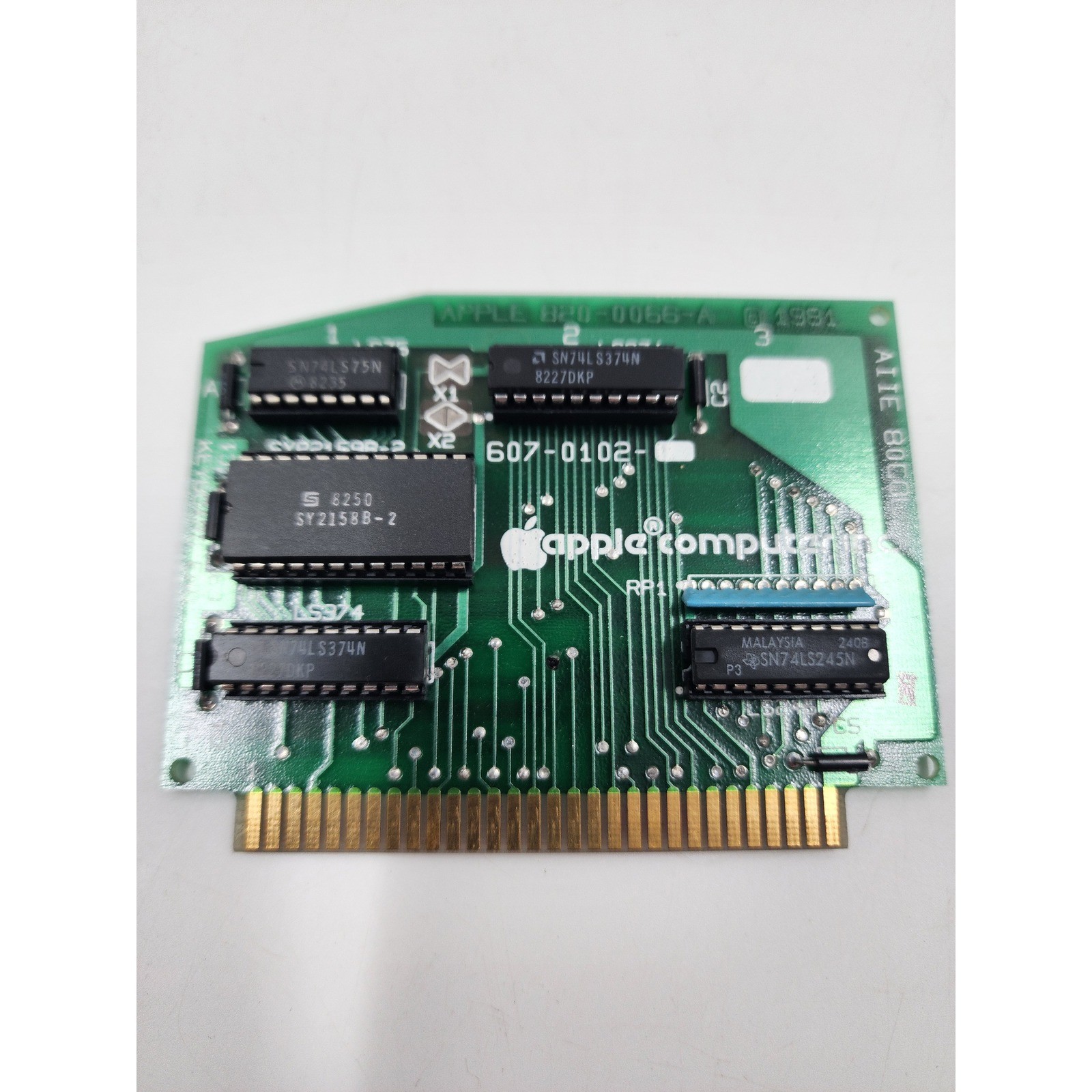 Vintage Apple IIe 80-Column Text Card 820-0066-A 1981 Expansion Board