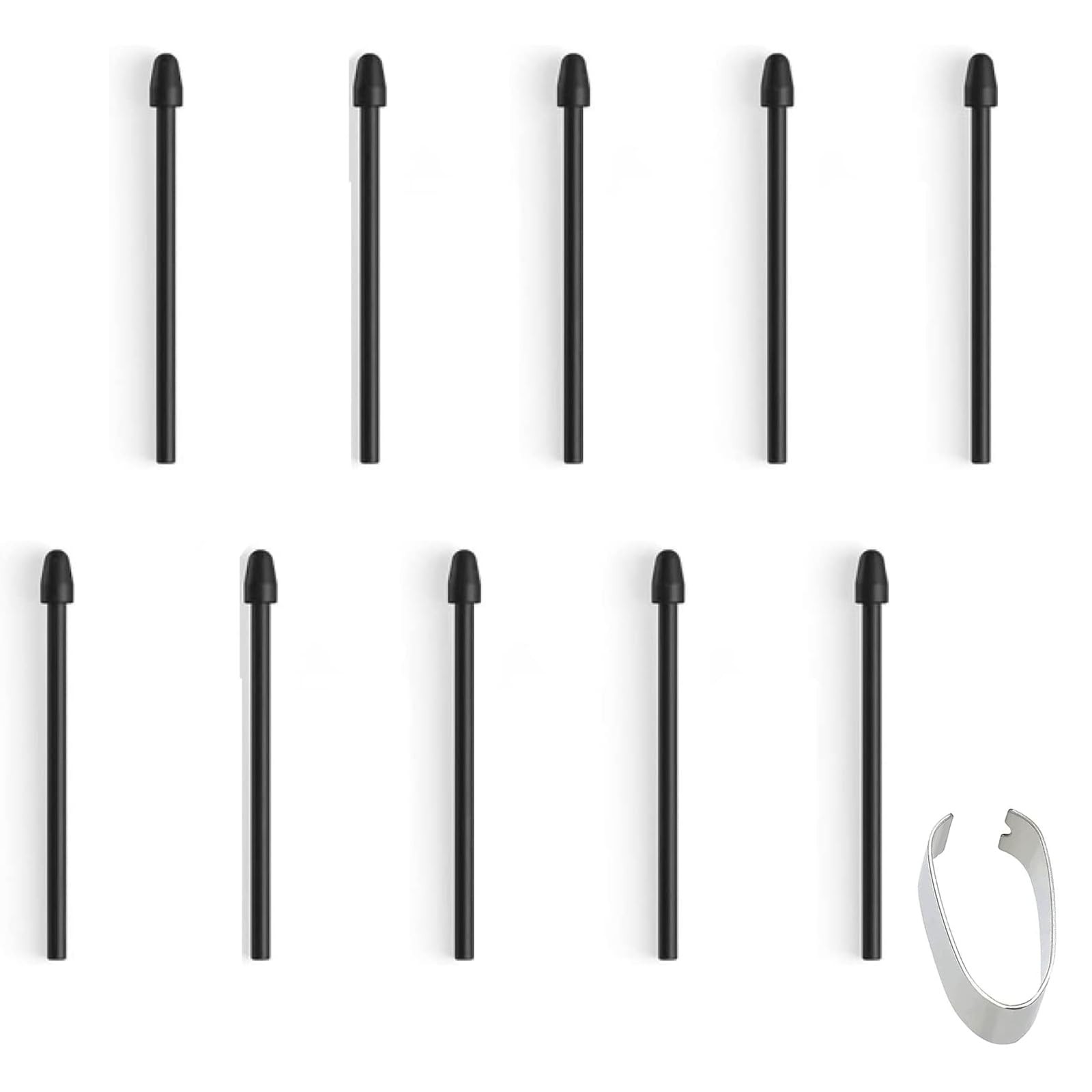 10 Pack Marker Pen Tips/Nibs for Remarkable 1/2 Stylus Pen Replacement