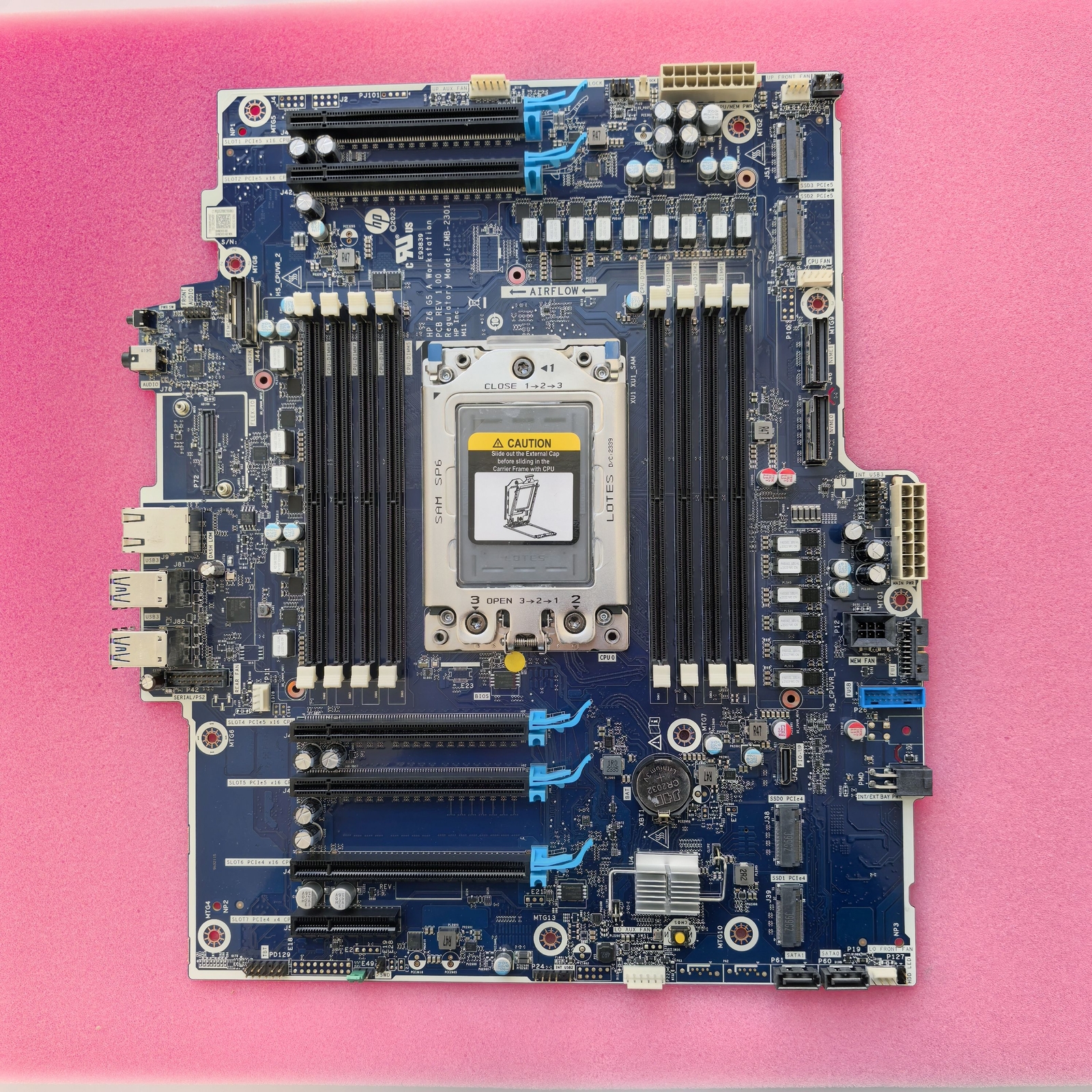 For HP Z6 G5 A Workstation Motherboard N23367-001 N23435-001/601